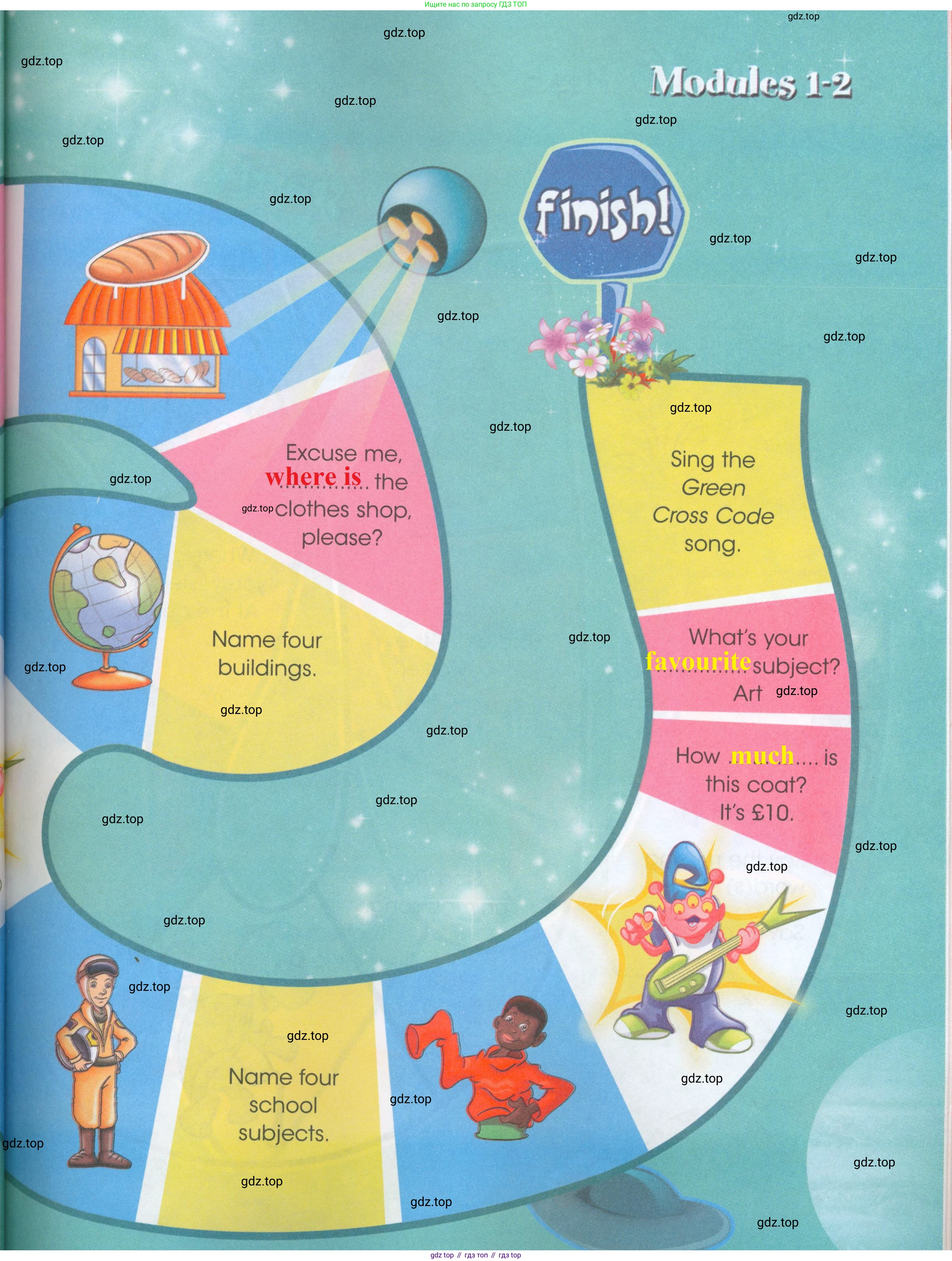 ГДЗ Английский язык (english), 4 класс Рабочая тетрадь (workbook), авторы: Баранова Ксения Михайловна (Baranova Ksenia), Бадулина Ольга Ивановна, Копылова Виктория Викторовна (Kopylova Victoria), Мильруд Радислав Петрович (Millrood Radislav), Эванс Вирджиния (Evans Virginia), издательство Просвещение, Москва, 2023, оранжевого цвета, Часть ( Part) 1, страница 58, номер 2, Решение 2 (продолжение 2)