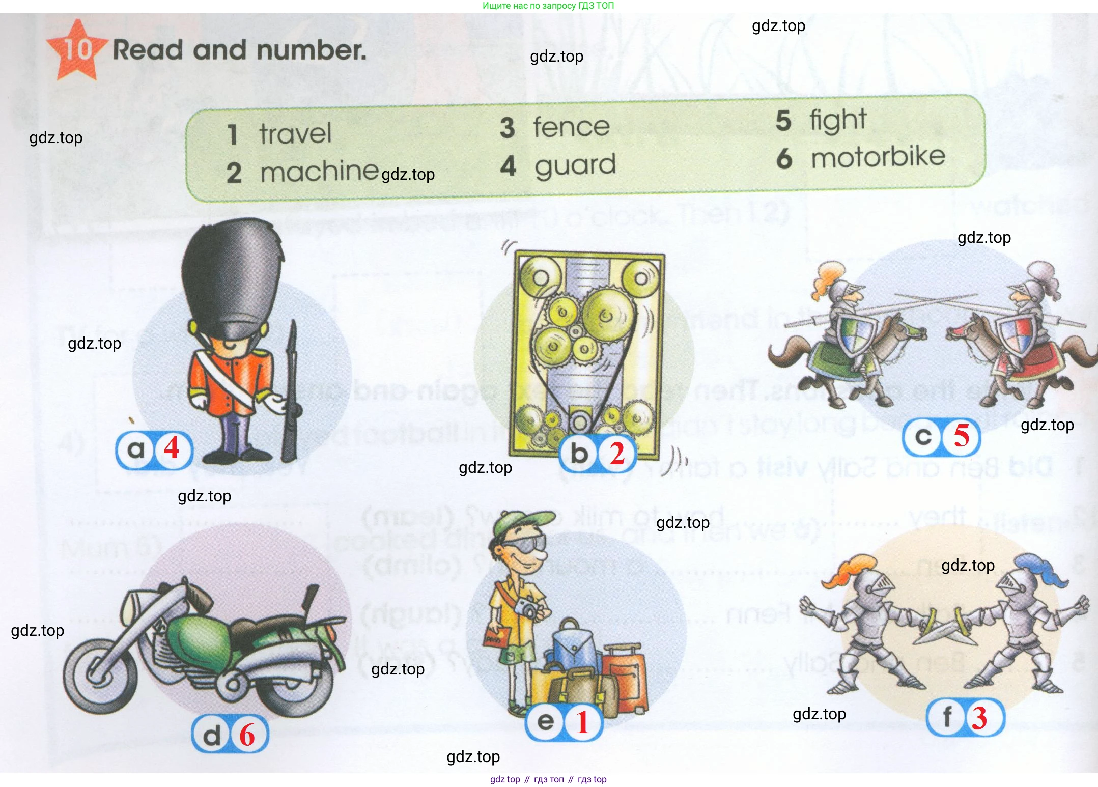 ГДЗ Английский язык (english), 4 класс Рабочая тетрадь (workbook), авторы: Баранова Ксения Михайловна (Baranova Ksenia), Бадулина Ольга Ивановна, Копылова Виктория Викторовна (Kopylova Victoria), Мильруд Радислав Петрович (Millrood Radislav), Эванс Вирджиния (Evans Virginia), издательство Просвещение, Москва, 2023, оранжевого цвета, Часть ( Part) 2, страница 24, номер 10, Решение 2