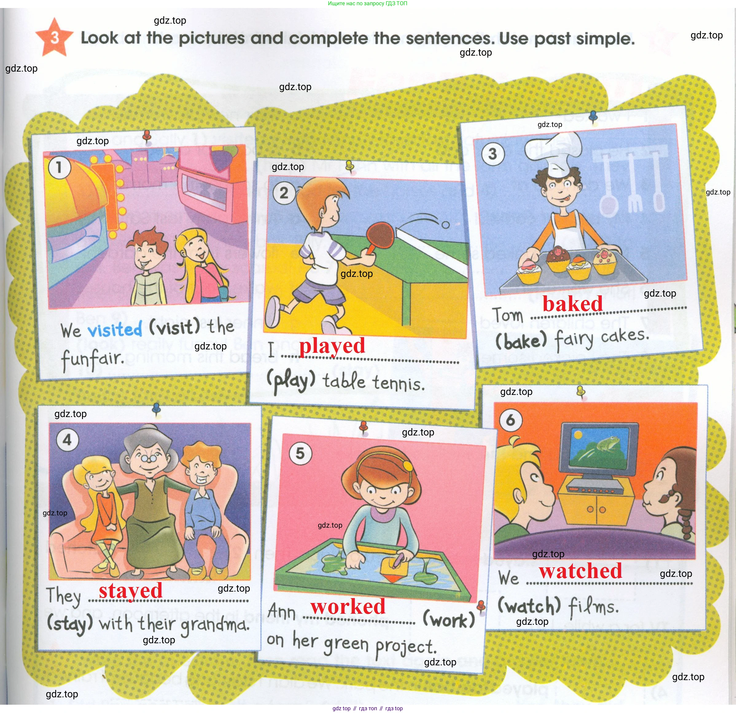 ГДЗ Английский язык (english), 4 класс Рабочая тетрадь (workbook), авторы: Баранова Ксения Михайловна (Baranova Ksenia), Бадулина Ольга Ивановна, Копылова Виктория Викторовна (Kopylova Victoria), Мильруд Радислав Петрович (Millrood Radislav), Эванс Вирджиния (Evans Virginia), издательство Просвещение, Москва, 2023, оранжевого цвета, Часть ( Part) 2, страница 21, номер 3, Решение 2