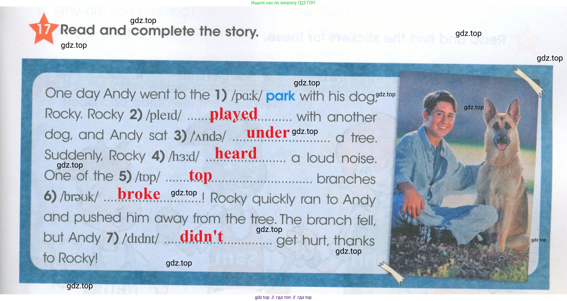 ГДЗ Английский язык (english), 4 класс Рабочая тетрадь (workbook), авторы: Баранова Ксения Михайловна (Baranova Ksenia), Бадулина Ольга Ивановна, Копылова Виктория Викторовна (Kopylova Victoria), Мильруд Радислав Петрович (Millrood Radislav), Эванс Вирджиния (Evans Virginia), издательство Просвещение, Москва, 2023, оранжевого цвета, Часть ( Part) 2, страница 35, номер 17, Решение 2