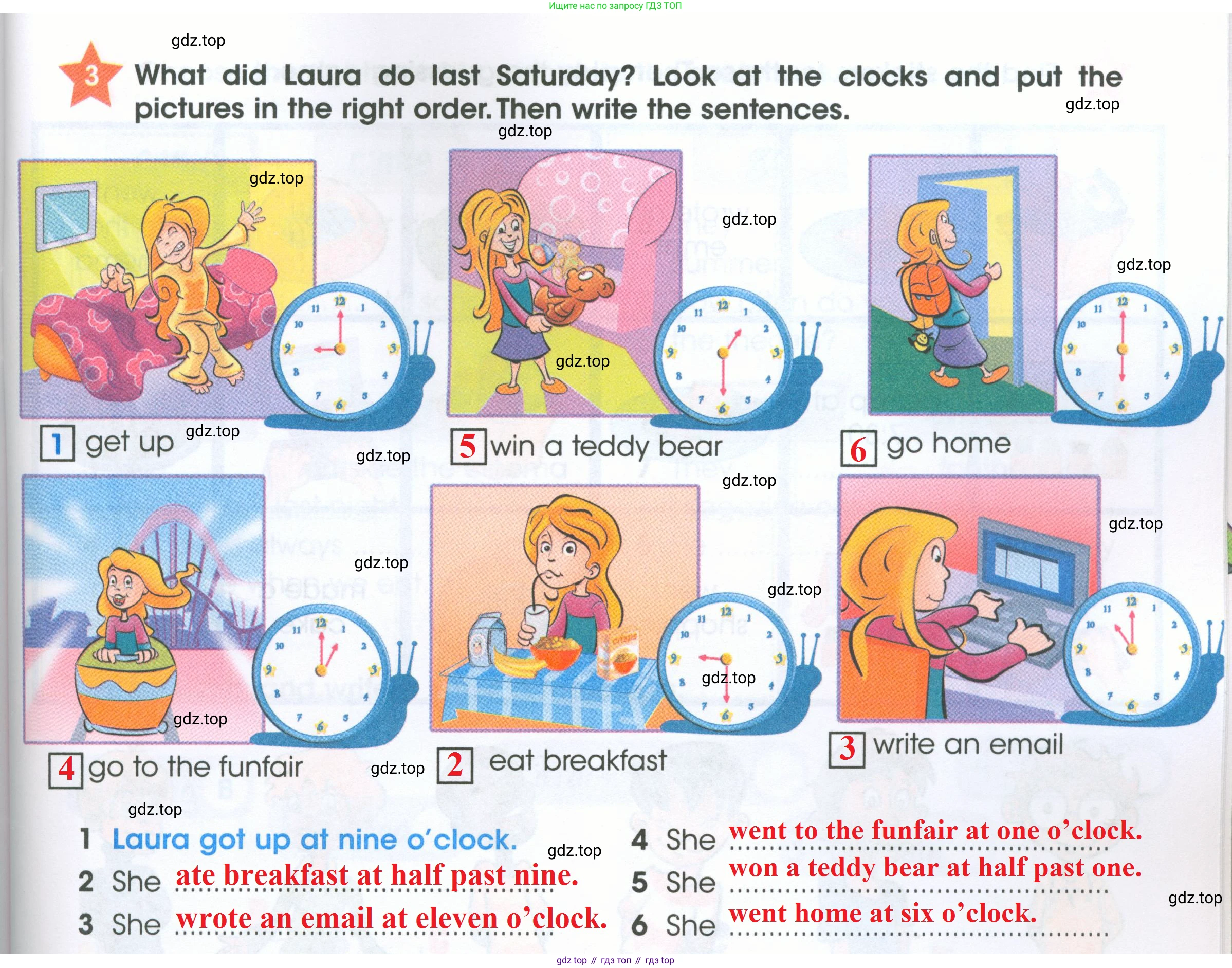 ГДЗ Английский язык (english), 4 класс Рабочая тетрадь (workbook), авторы: Баранова Ксения Михайловна (Baranova Ksenia), Бадулина Ольга Ивановна, Копылова Виктория Викторовна (Kopylova Victoria), Мильруд Радислав Петрович (Millrood Radislav), Эванс Вирджиния (Evans Virginia), издательство Просвещение, Москва, 2023, оранжевого цвета, Часть ( Part) 2, страница 29, номер 3, Решение 2
