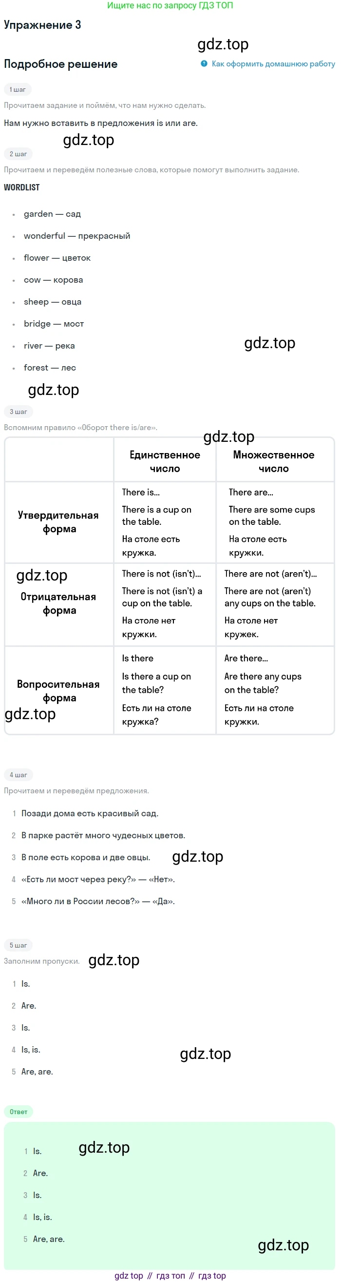 ГДЗ Английский язык (english), 4 класс рабочая тетрадь с контрольными работами (workbook + tests), авторы: Биболетова Мерем Забатовна, Денисенко Ольга Анатольевна, Трубанева Наталия Николаевна, издательство Просвещение, Москва, 2015 - 2023, оранжевого цвета, страница 30, номер 3, Решение