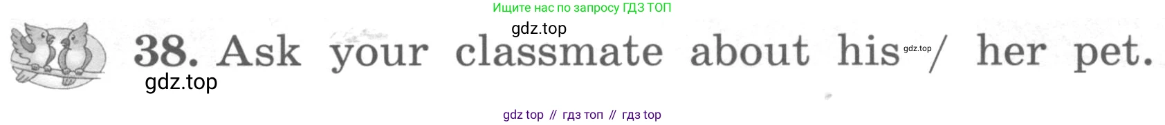 ГДЗ Английский язык (english), 4 класс Учебник, авторы: Биболетова Мерем Забатовна, Денисенко Ольга Анатольевна, Трубанева Наталия Николаевна, издательство Просвещение, Москва, 2015 - 2023, оранжевого цвета, страница 45, номер 38, Условие