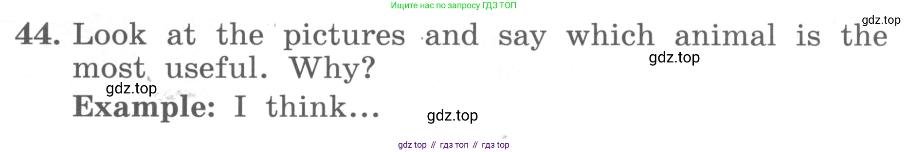 ГДЗ Английский язык (english), 4 класс Учебник, авторы: Биболетова Мерем Забатовна, Денисенко Ольга Анатольевна, Трубанева Наталия Николаевна, издательство Просвещение, Москва, 2015 - 2023, оранжевого цвета, страница 47, номер 44, Условие