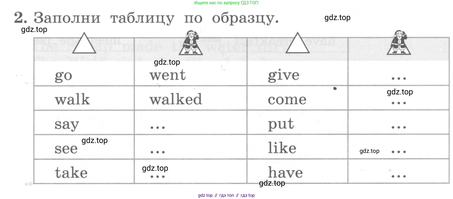 ГДЗ Английский язык (english), 4 класс Учебник, авторы: Биболетова Мерем Забатовна, Денисенко Ольга Анатольевна, Трубанева Наталия Николаевна, издательство Просвещение, Москва, 2015 - 2023, оранжевого цвета, страница 62, номер 2, Условие