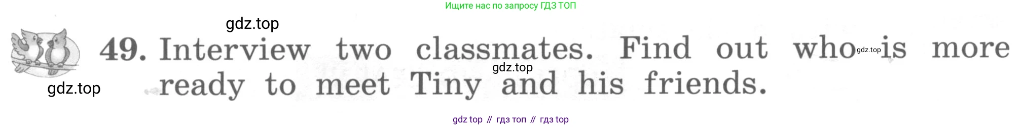 ГДЗ Английский язык (english), 4 класс Учебник, авторы: Биболетова Мерем Забатовна, Денисенко Ольга Анатольевна, Трубанева Наталия Николаевна, издательство Просвещение, Москва, 2015 - 2023, оранжевого цвета, страница 114, номер 49, Условие