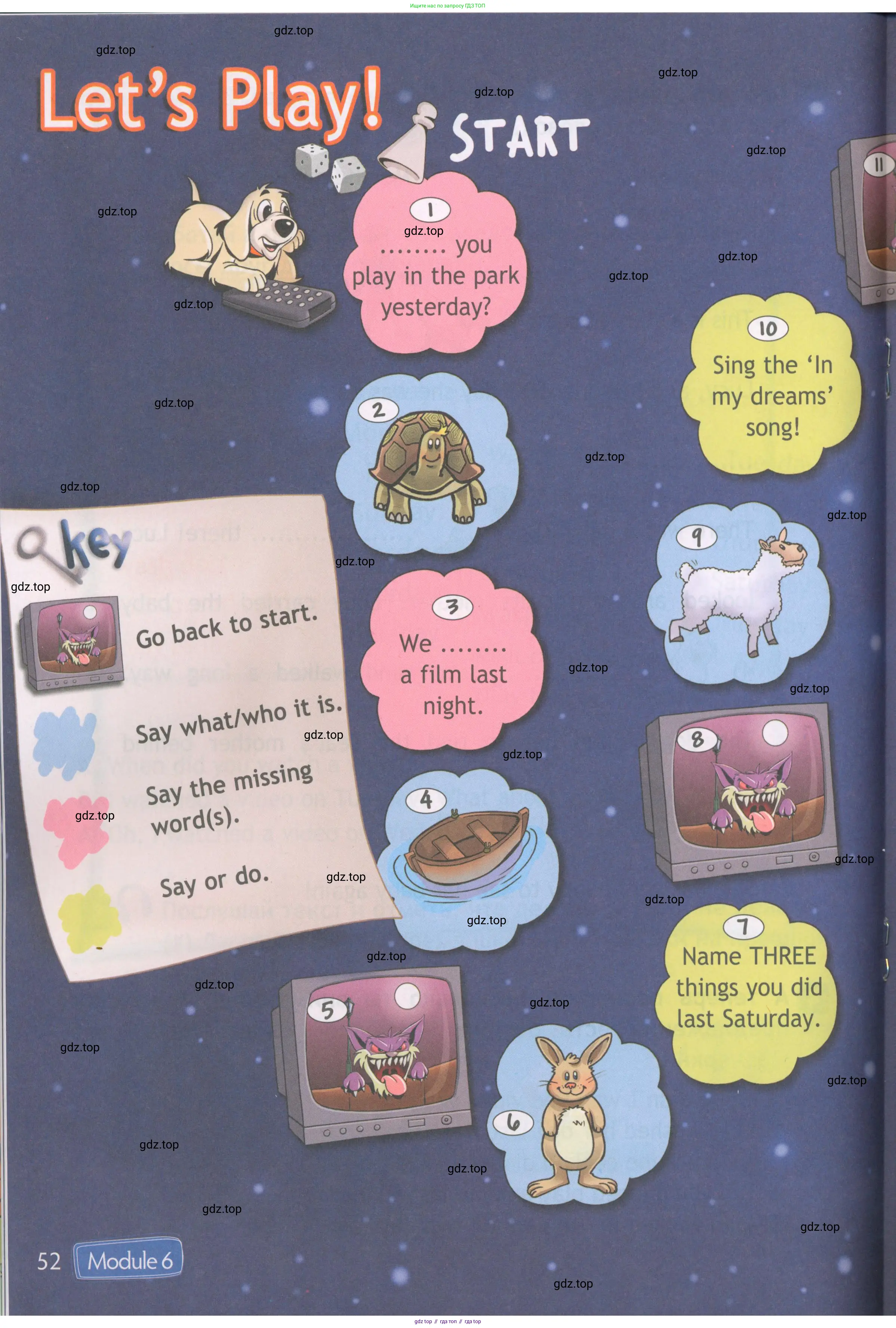 Английский язык (english), 4 класс Рабочая тетрадь (workbook), авторы: Быкова Надежда Ильинична (Bykova Nadezhda), Дули Дженни (Dooley Jenny), Поспелова Марина Давидовна (Pospelova Marina), Эванс Вирджиния (Evans Virginia), издательство Просвещение, Москва, 2023, красного цвета, страница 52