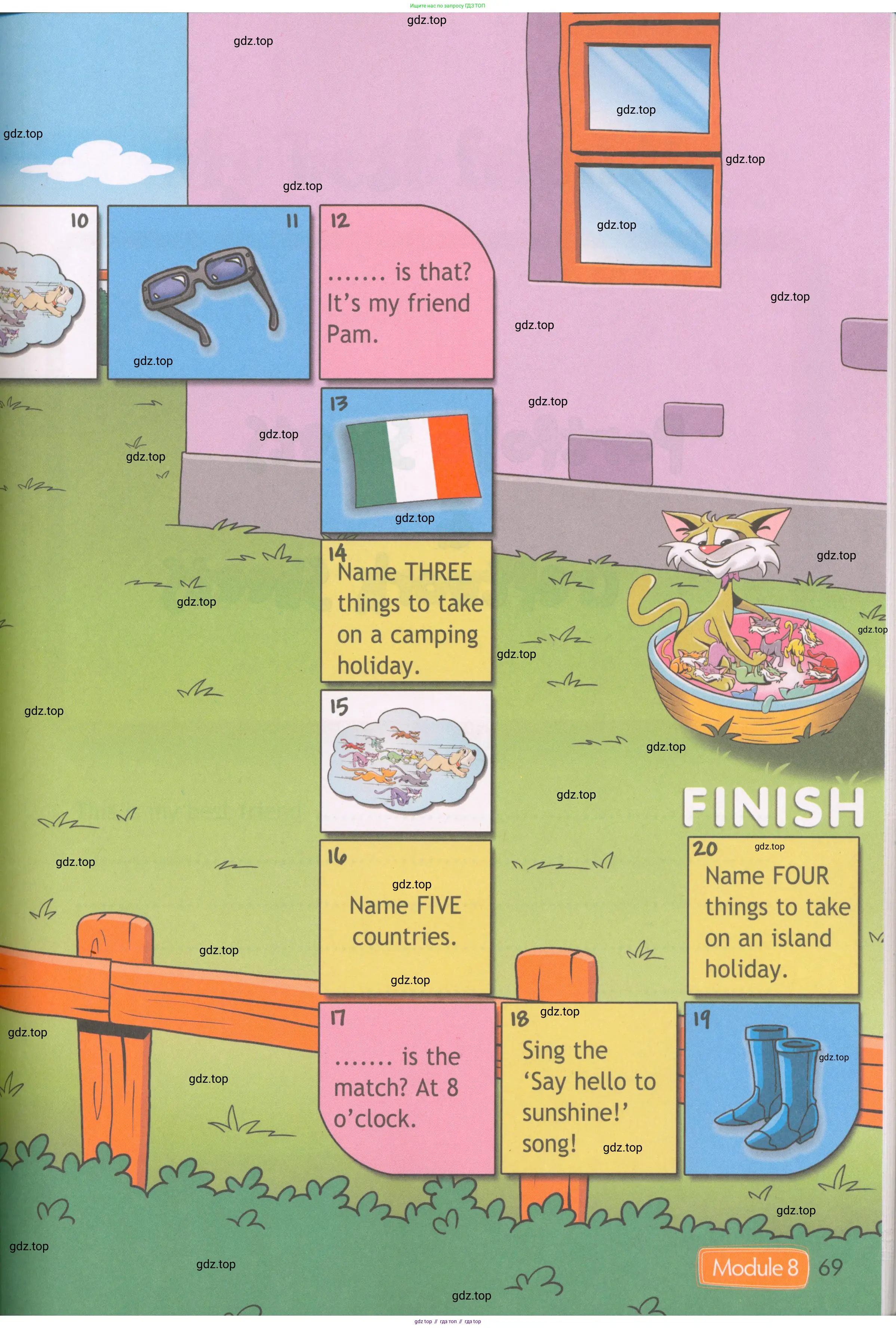 Английский язык (english), 4 класс Рабочая тетрадь (workbook), авторы: Быкова Надежда Ильинична (Bykova Nadezhda), Дули Дженни (Dooley Jenny), Поспелова Марина Давидовна (Pospelova Marina), Эванс Вирджиния (Evans Virginia), издательство Просвещение, Москва, 2023, красного цвета, страница 69