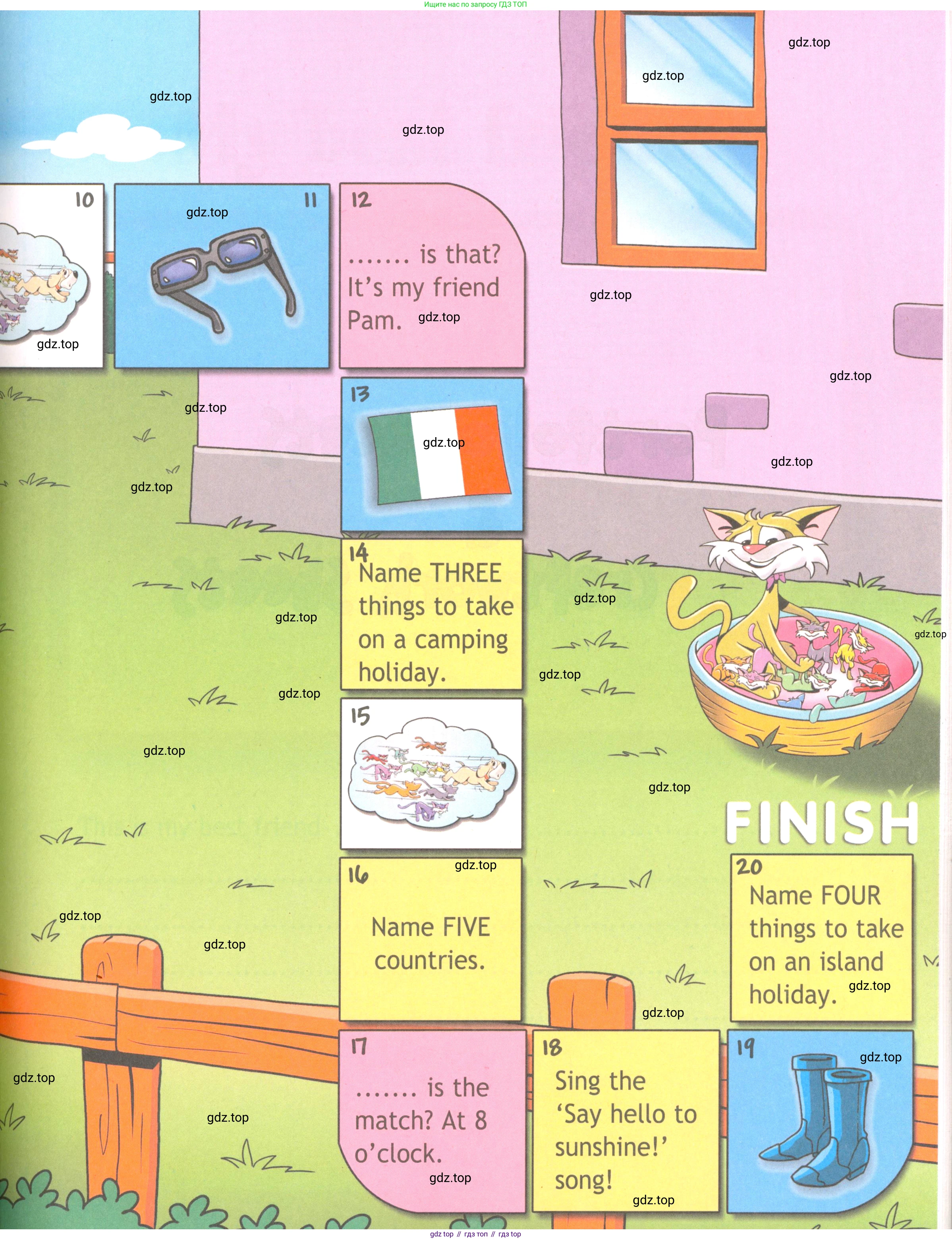 Английский язык (english), 4 класс Рабочая тетрадь (workbook), авторы: Быкова Надежда Ильинична (Bykova Nadezhda), Дули Дженни (Dooley Jenny), Поспелова Марина Давидовна (Pospelova Marina), Эванс Вирджиния (Evans Virginia), издательство Просвещение, Москва, 2023, красного цвета, страница 68, Условие (продолжение 2)