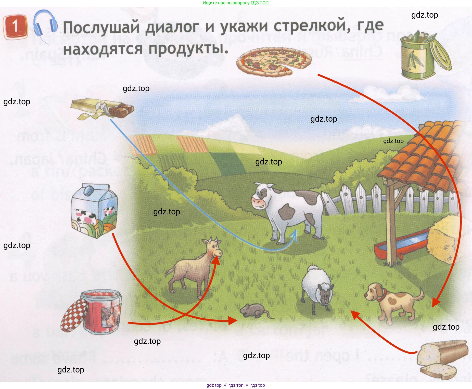 Английский язык (english), 4 класс Рабочая тетрадь (workbook), авторы: Быкова Надежда Ильинична (Bykova Nadezhda), Дули Дженни (Dooley Jenny), Поспелова Марина Давидовна (Pospelova Marina), Эванс Вирджиния (Evans Virginia), издательство Просвещение, Москва, 2023, красного цвета, страница 26, номер 1, Решение 4