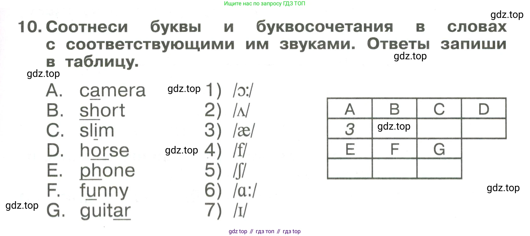 Английский язык (english), 4 класс Сборник упражнений, авторы: Быкова Надежда Ильинична (Bykova Nadezhda), Поспелова Марина Давидовна (Pospelova Marina), издательство Просвещение, Москва, 2023, оранжевого цвета, страница 27, номер 10, Условие