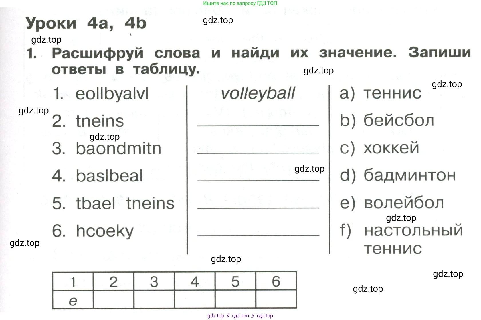 Английский язык (english), 4 класс Сборник упражнений, авторы: Быкова Надежда Ильинична (Bykova Nadezhda), Поспелова Марина Давидовна (Pospelova Marina), издательство Просвещение, Москва, 2023, оранжевого цвета, страница 41, номер 1, Условие