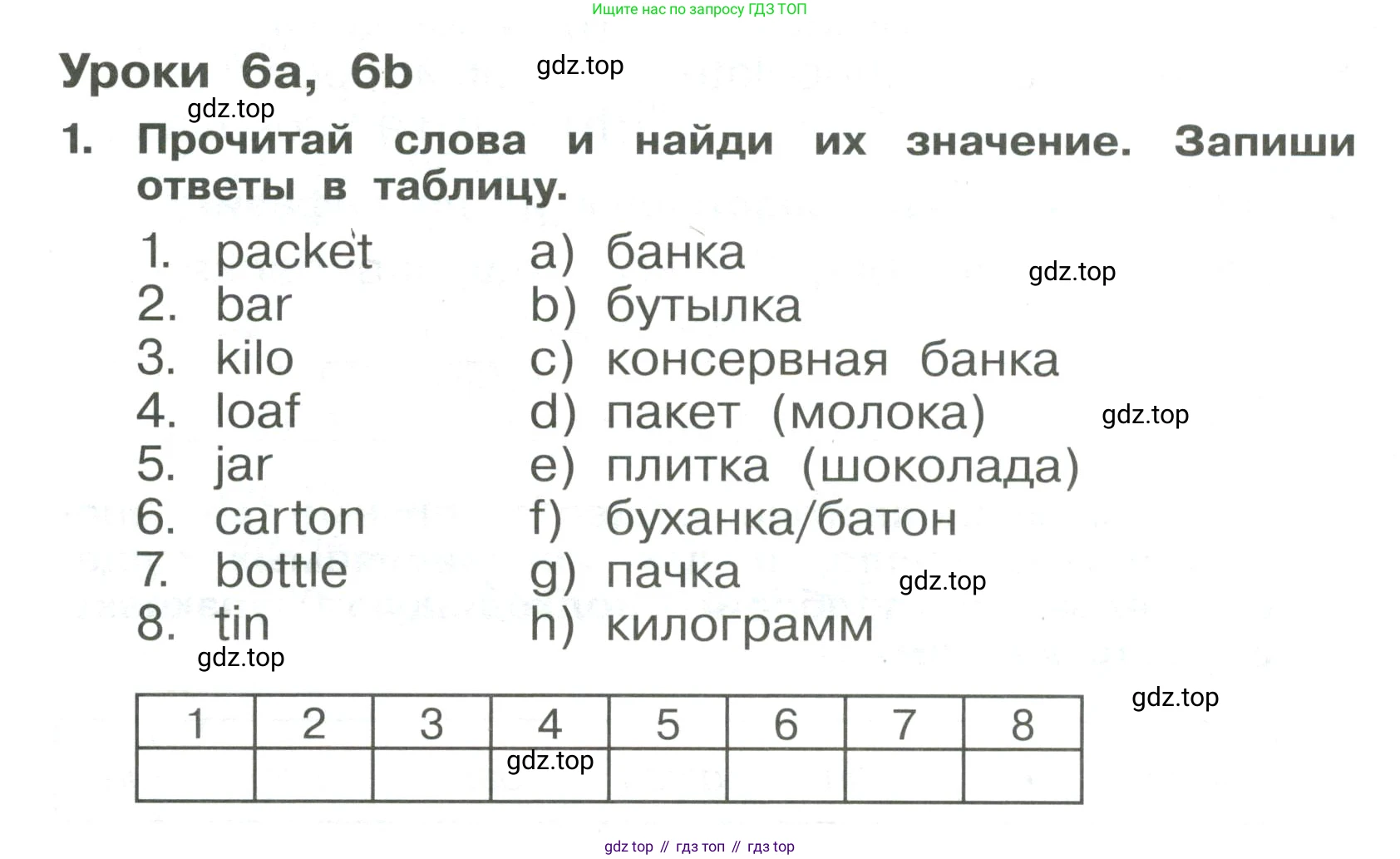 Английский язык (english), 4 класс Сборник упражнений, авторы: Быкова Надежда Ильинична (Bykova Nadezhda), Поспелова Марина Давидовна (Pospelova Marina), издательство Просвещение, Москва, 2023, оранжевого цвета, страница 53, номер 1, Условие