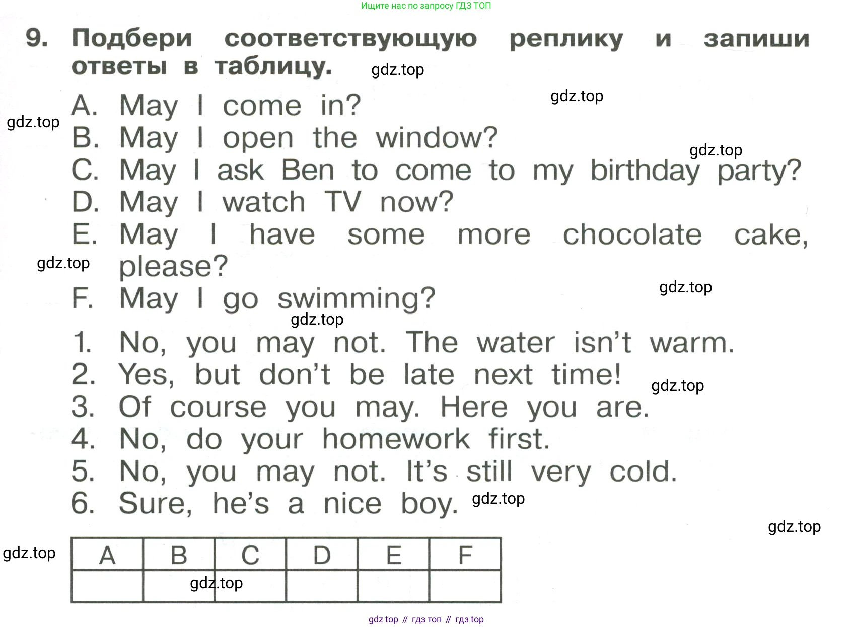 Английский язык (english), 4 класс Сборник упражнений, авторы: Быкова Надежда Ильинична (Bykova Nadezhda), Поспелова Марина Давидовна (Pospelova Marina), издательство Просвещение, Москва, 2023, оранжевого цвета, страница 57, номер 9, Условие