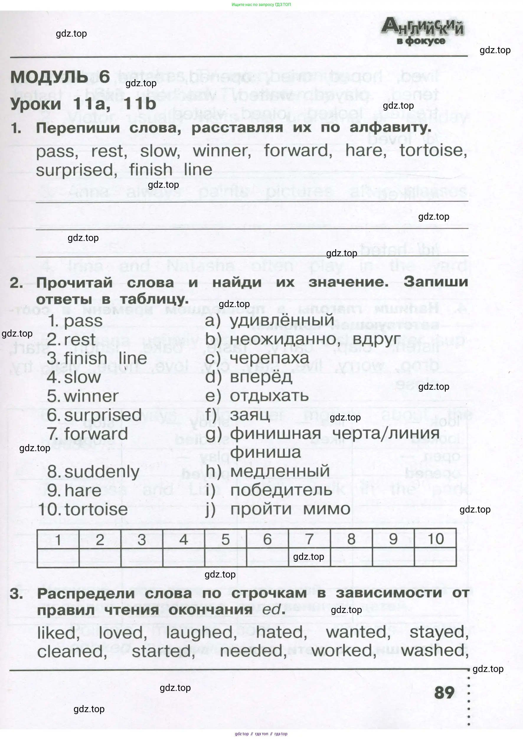 Английский язык (english), 4 класс Сборник упражнений, авторы: Быкова Надежда Ильинична (Bykova Nadezhda), Поспелова Марина Давидовна (Pospelova Marina), издательство Просвещение, Москва, 2023, оранжевого цвета, страница 89