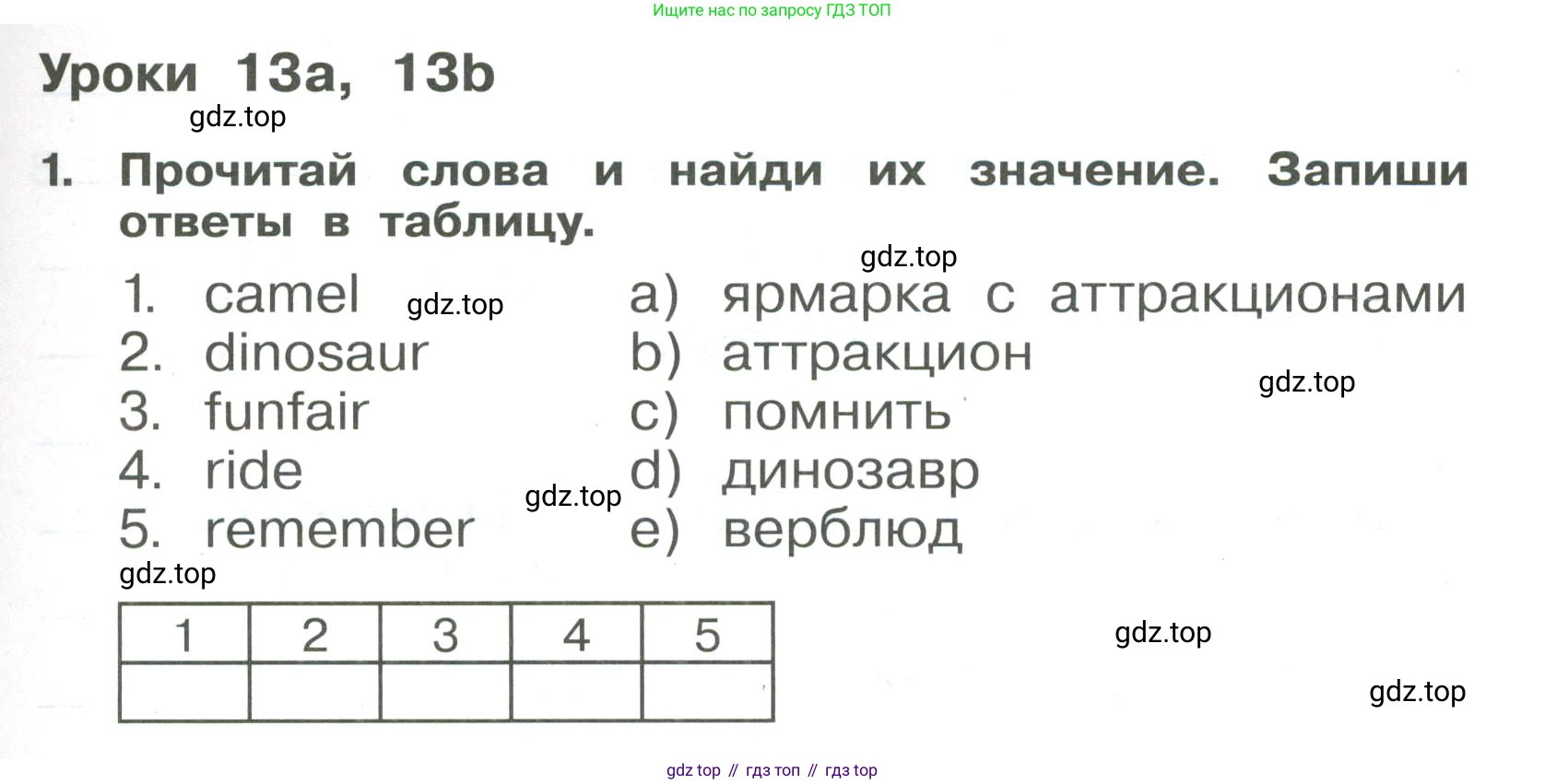 Английский язык (english), 4 класс Сборник упражнений, авторы: Быкова Надежда Ильинична (Bykova Nadezhda), Поспелова Марина Давидовна (Pospelova Marina), издательство Просвещение, Москва, 2023, оранжевого цвета, страница 105, номер 1, Условие