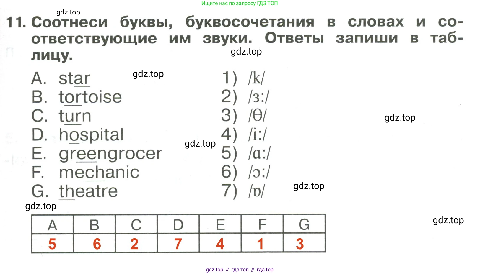 Английский язык (english), 4 класс Сборник упражнений, авторы: Быкова Надежда Ильинична (Bykova Nadezhda), Поспелова Марина Давидовна (Pospelova Marina), издательство Просвещение, Москва, 2023, оранжевого цвета, страница 41, номер 11, Решение 3
