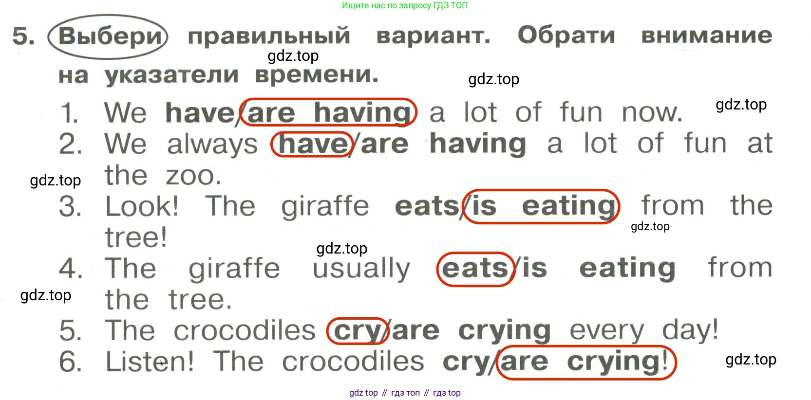 Английский язык (english), 4 класс Сборник упражнений, авторы: Быкова Надежда Ильинична (Bykova Nadezhda), Поспелова Марина Давидовна (Pospelova Marina), издательство Просвещение, Москва, 2023, оранжевого цвета, страница 64, номер 5, Решение 3