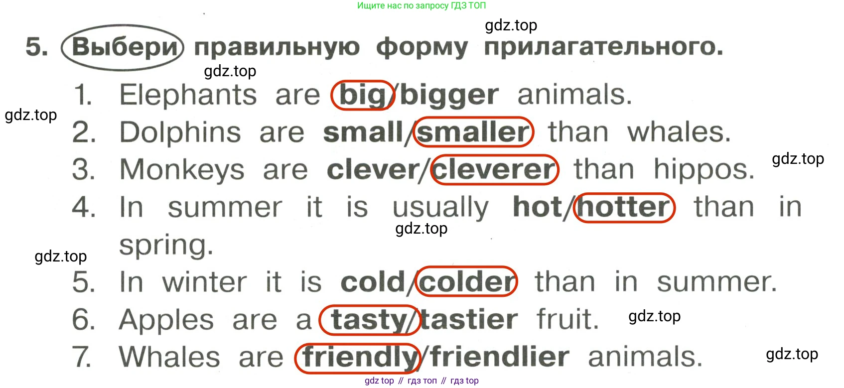 Английский язык (english), 4 класс Сборник упражнений, авторы: Быкова Надежда Ильинична (Bykova Nadezhda), Поспелова Марина Давидовна (Pospelova Marina), издательство Просвещение, Москва, 2023, оранжевого цвета, страница 69, номер 5, Решение 3