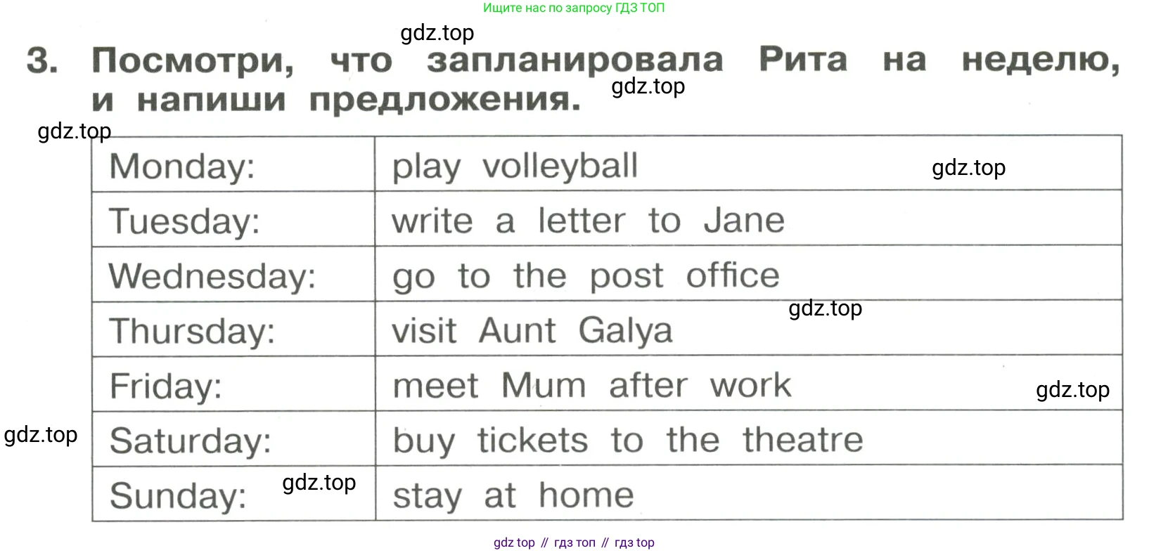 Английский язык (english), 4 класс Сборник упражнений, авторы: Быкова Надежда Ильинична (Bykova Nadezhda), Поспелова Марина Давидовна (Pospelova Marina), издательство Просвещение, Москва, 2023, оранжевого цвета, страница 121, номер 3, Решение 3