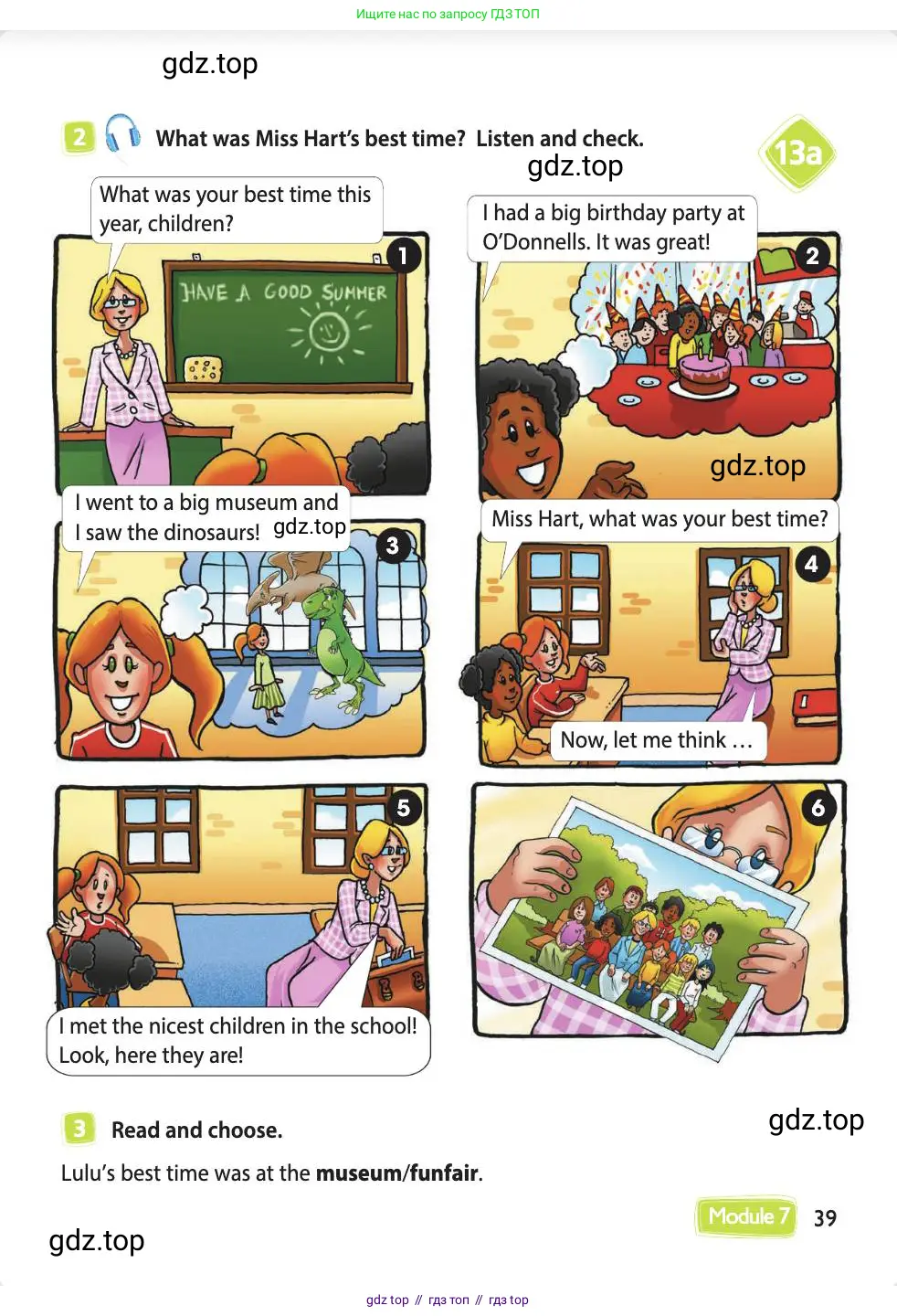 Английский язык (english), 4 класс Учебник (Student's book), авторы: Быкова Надежда Ильинична (Bykova Nadezhda), Дули Дженни (Dooley Jenny), Поспелова Марина Давидовна (Pospelova Marina), Эванс Вирджиния (Evans Virginia), издательство Просвещение, Москва, 2023, белого цвета, Часть ( Part) 1, страница 39
