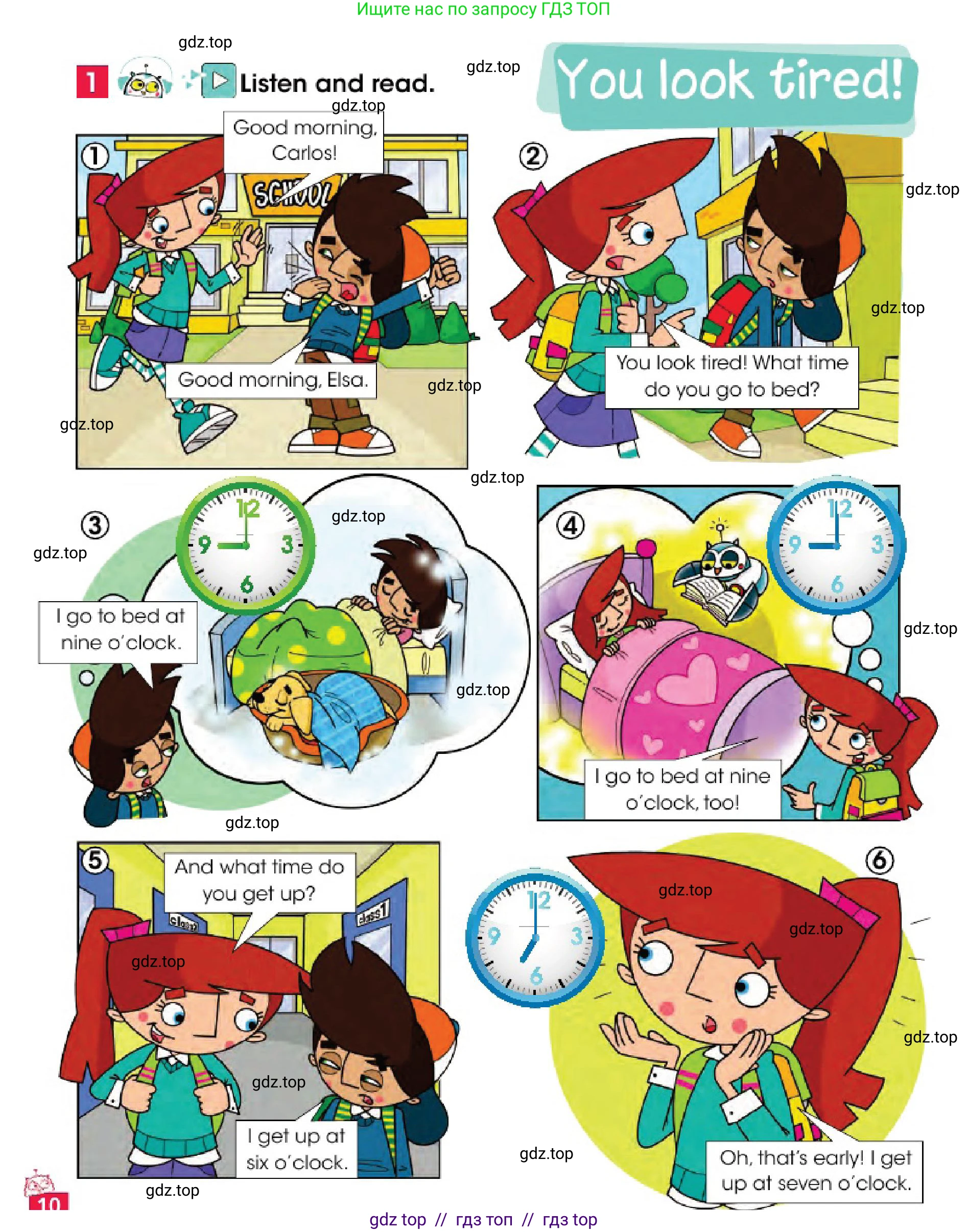 Английский язык (english), 4 класс Учебник (Pupil's book), авторы: Дули Дженни (Dooley Jenny), Оби Боб (Obee Bob), Мухамеджанова Наталья (Mukhamedjanova Natalya), издательство Express Publishing, Алматы, 2025, голубого цвета, страница 10, номер 1, Условие