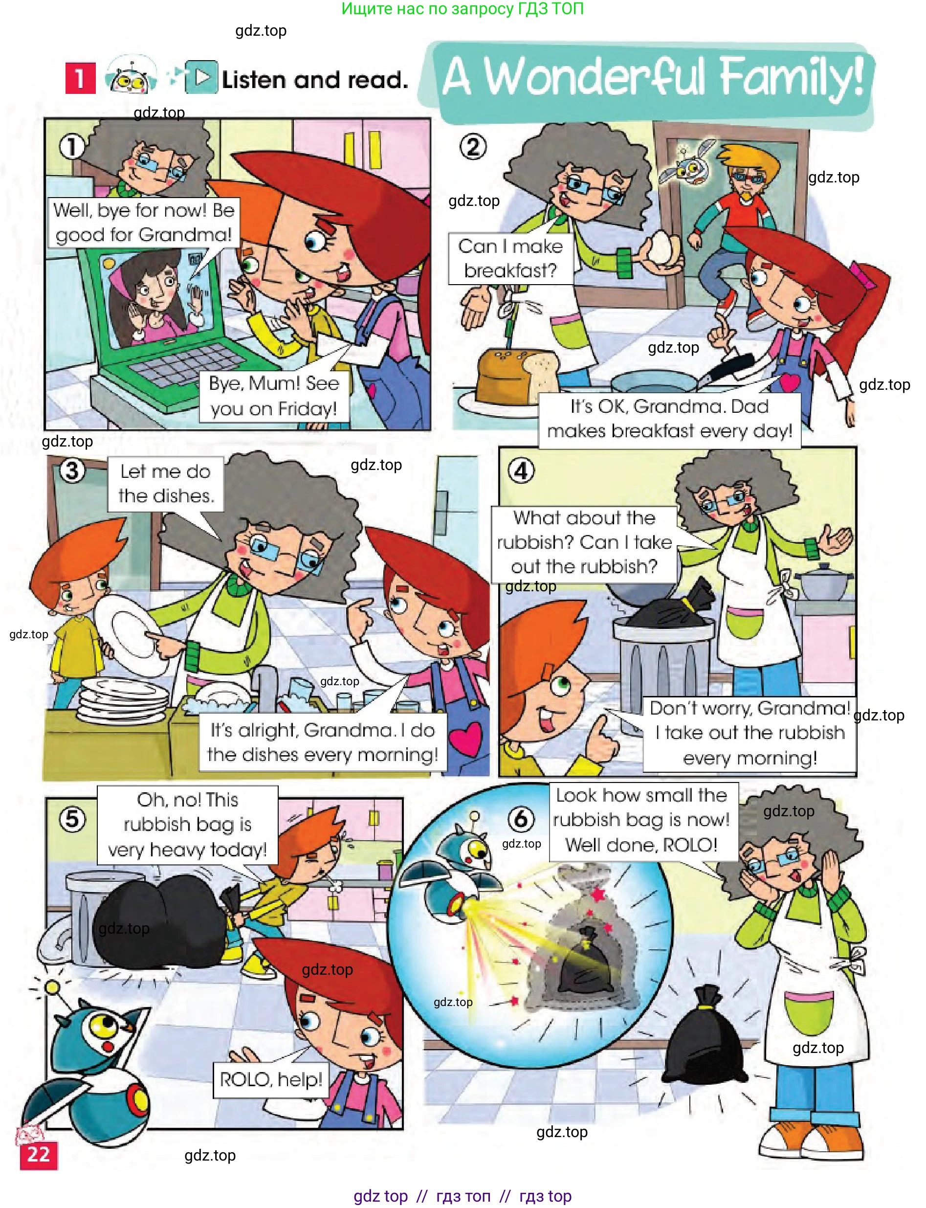 Английский язык (english), 4 класс Учебник (Pupil's book), авторы: Дули Дженни (Dooley Jenny), Оби Боб (Obee Bob), Мухамеджанова Наталья (Mukhamedjanova Natalya), издательство Express Publishing, Алматы, 2025, голубого цвета, страница 22, номер 1, Условие