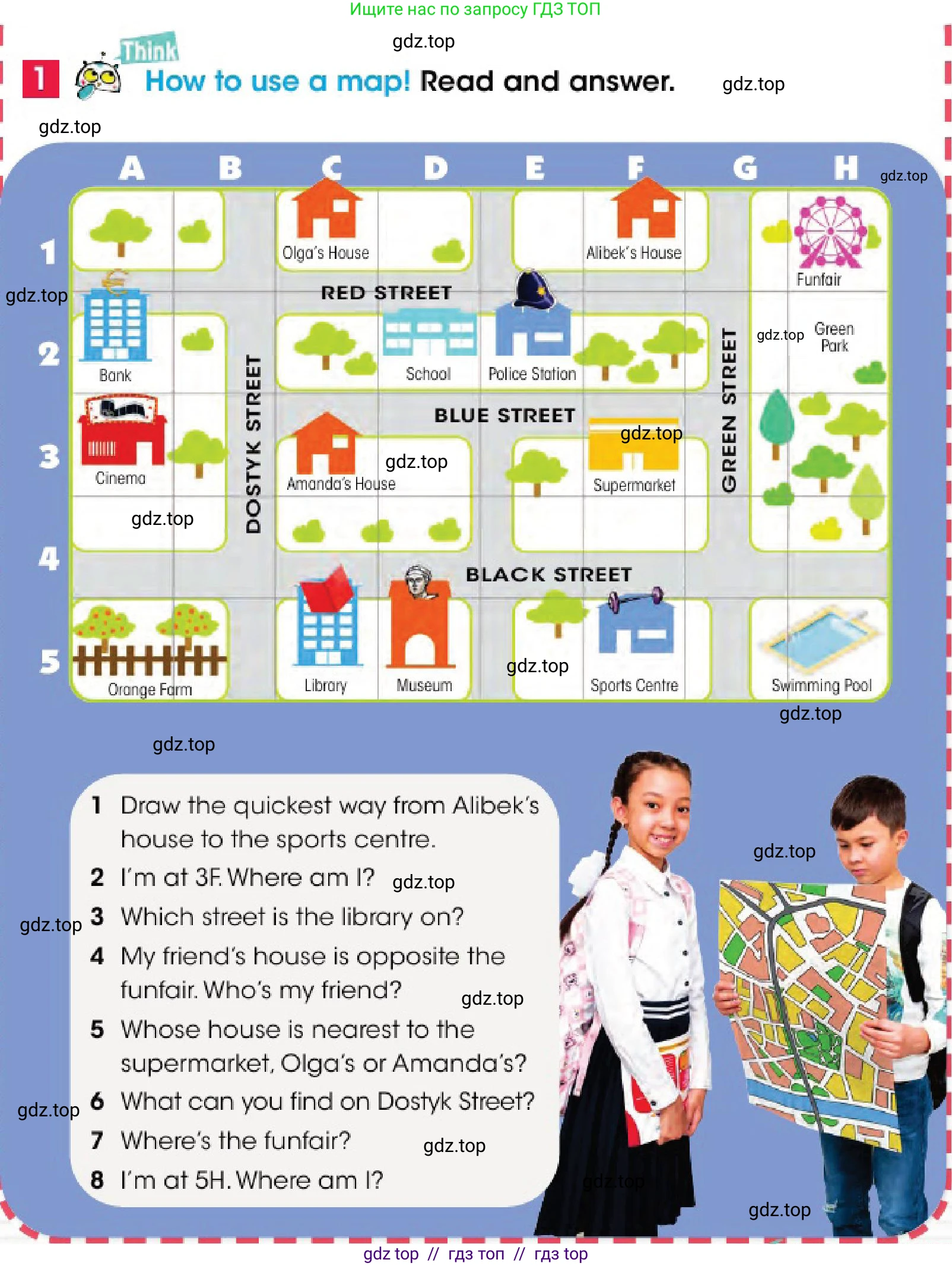 Английский язык (english), 4 класс Учебник (Pupil's book), авторы: Дули Дженни (Dooley Jenny), Оби Боб (Obee Bob), Мухамеджанова Наталья (Mukhamedjanova Natalya), издательство Express Publishing, Алматы, 2025, голубого цвета, страница 89, номер 1, Условие