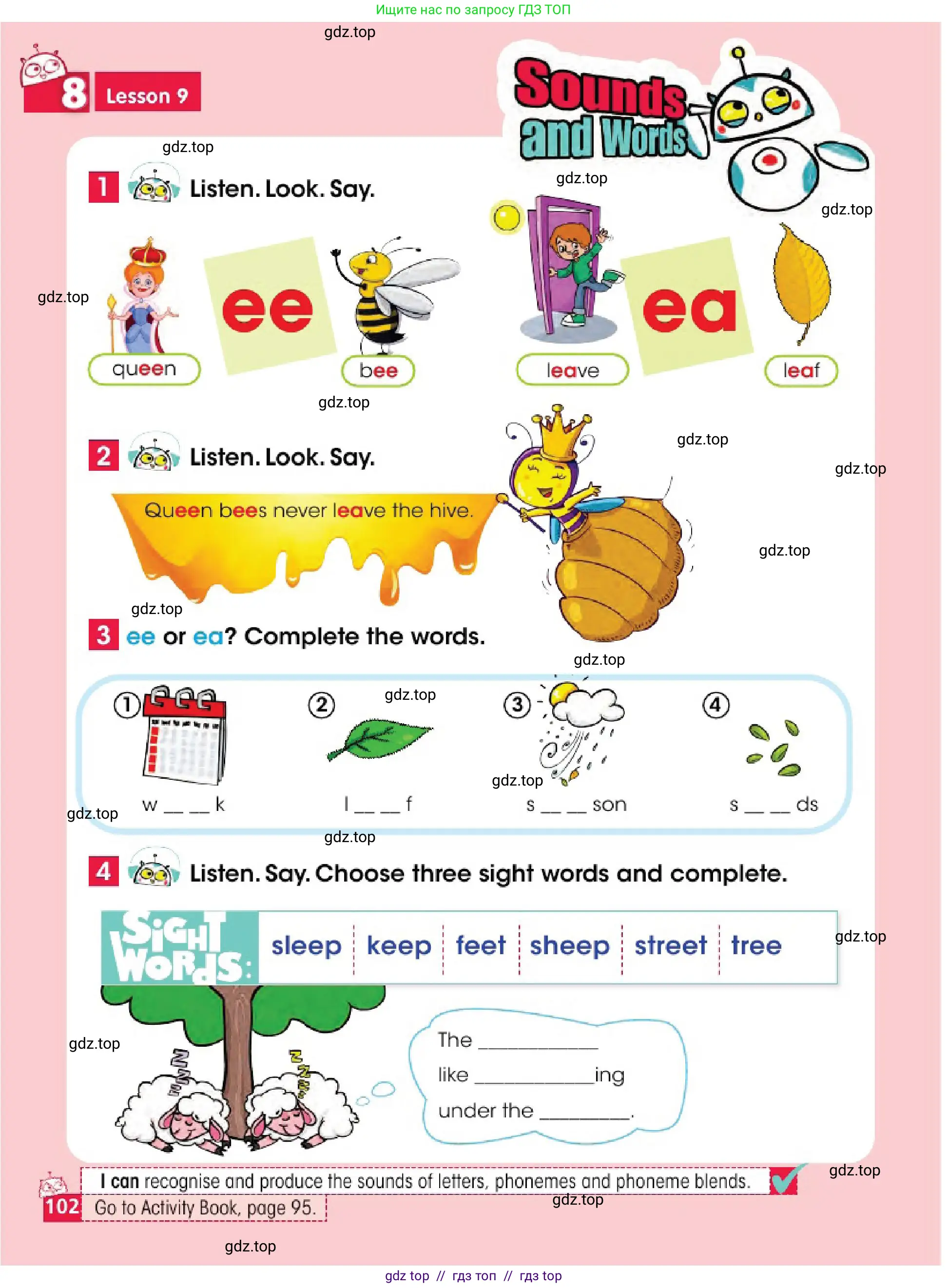 Английский язык (english), 4 класс Учебник (Pupil's book), авторы: Дули Дженни (Dooley Jenny), Оби Боб (Obee Bob), Мухамеджанова Наталья (Mukhamedjanova Natalya), издательство Express Publishing, Алматы, 2025, голубого цвета, страница 102