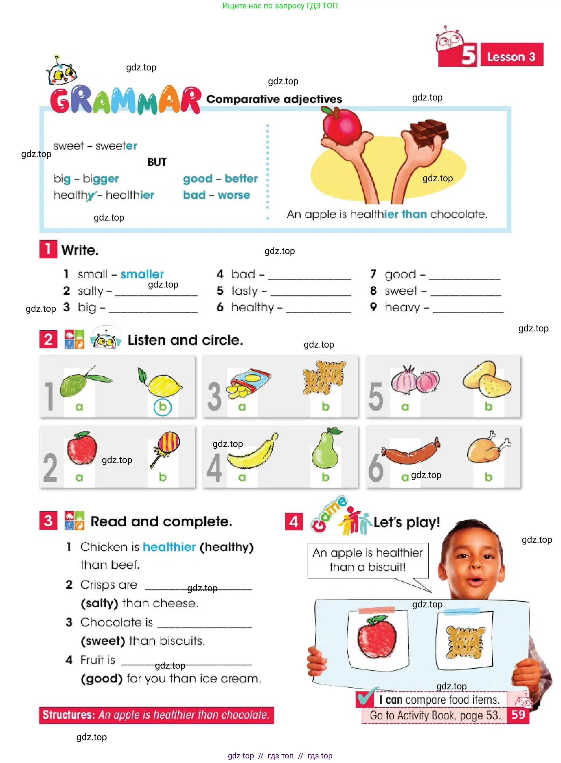 Английский язык (english), 4 класс Учебник (Pupil's book), авторы: Дули Дженни (Dooley Jenny), Оби Боб (Obee Bob), Мухамеджанова Наталья (Mukhamedjanova Natalya), издательство Express Publishing, Алматы, 2025, голубого цвета, страница 59