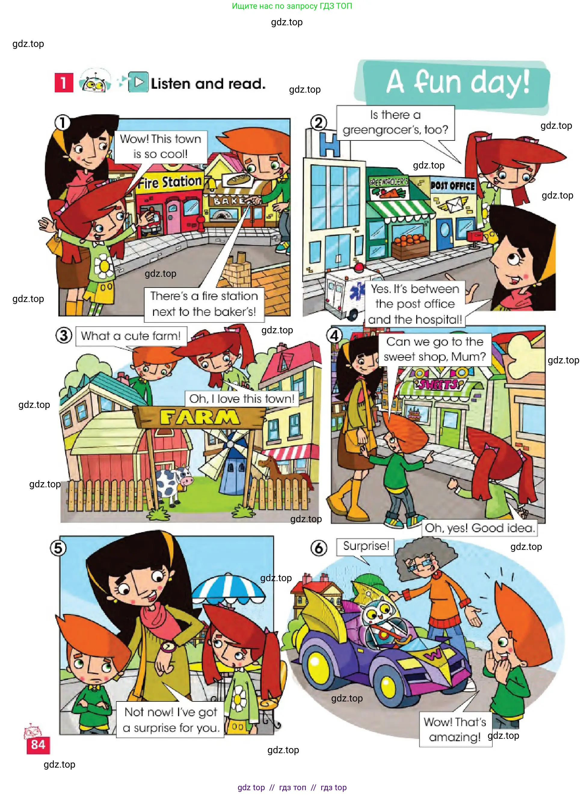 Английский язык (english), 4 класс Учебник (Pupil's book), авторы: Дули Дженни (Dooley Jenny), Оби Боб (Obee Bob), Мухамеджанова Наталья (Mukhamedjanova Natalya), издательство Express Publishing, Алматы, 2025, голубого цвета, страница 84