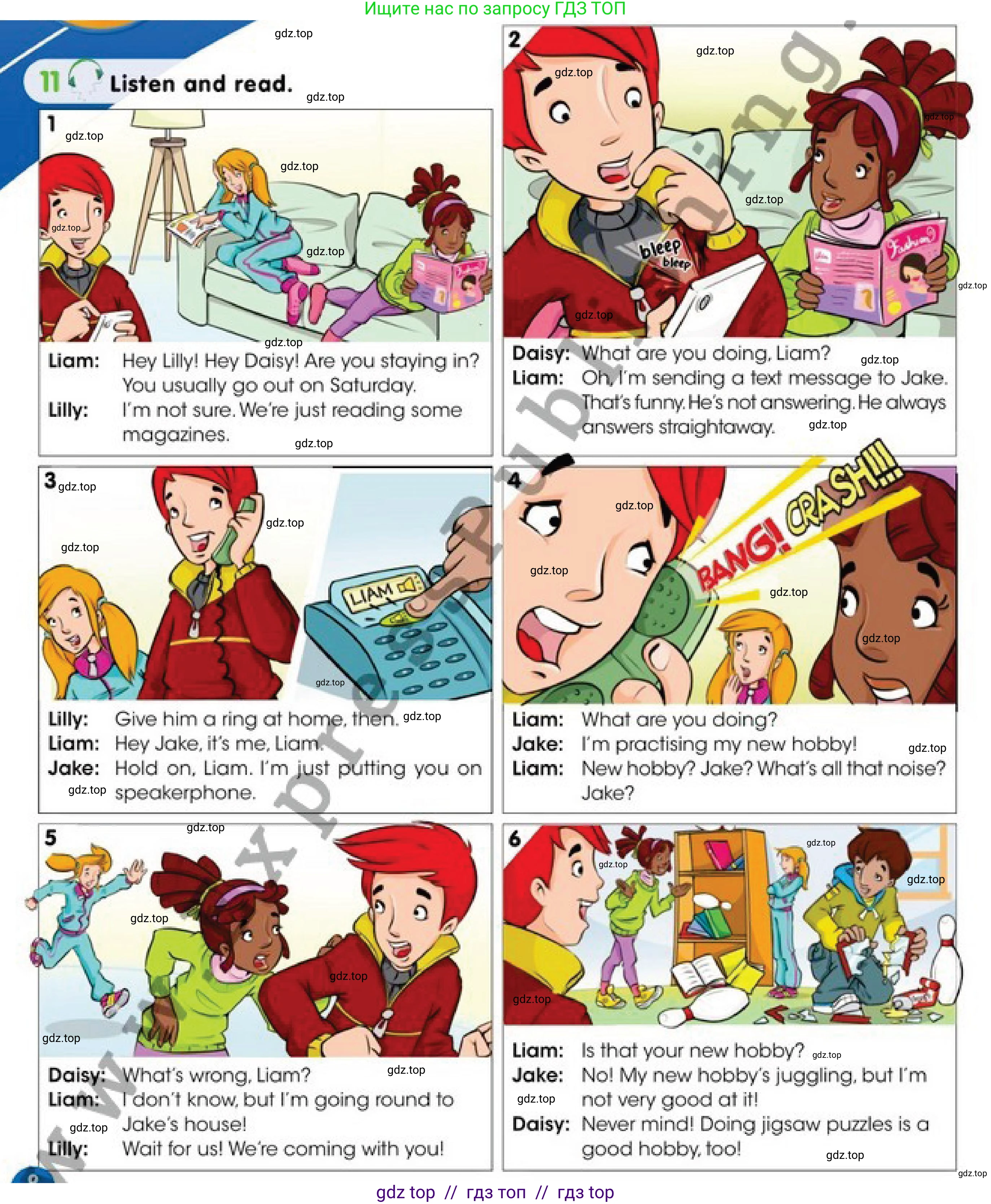 Английский язык (english), 4 класс Учебник (Pupil's book), авторы: Дули Дженни (Dooley Jenny), Оби Боб (Obee Bob), Мухамеджанова Наталья (Mukhamedjanova Natalya), издательство Express Publishing, Алматы, 2019, страница 8, номер 11, Условие