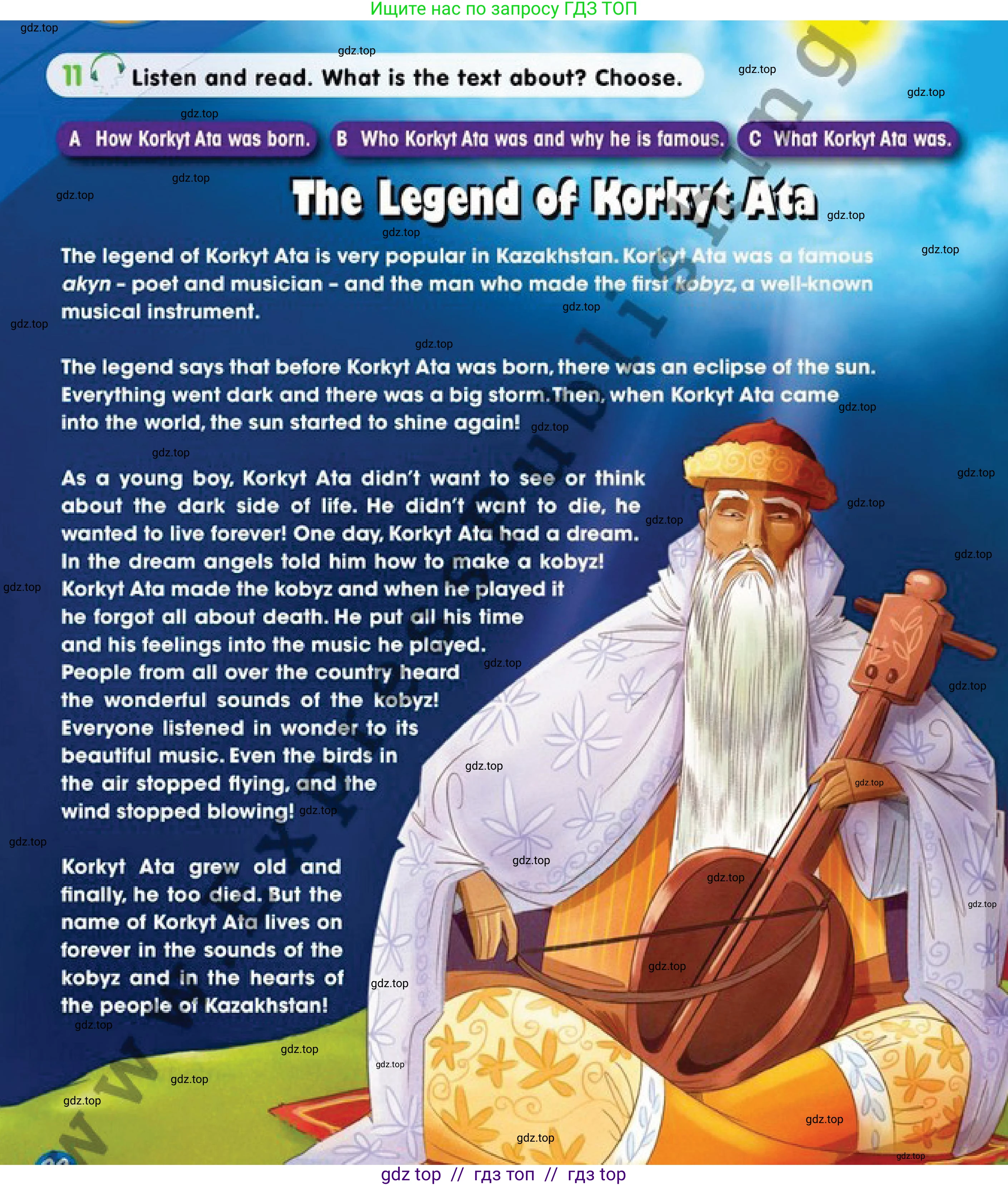 Английский язык (english), 4 класс Учебник (Pupil's book), авторы: Дули Дженни (Dooley Jenny), Оби Боб (Obee Bob), Мухамеджанова Наталья (Mukhamedjanova Natalya), издательство Express Publishing, Алматы, 2019, страница 22, номер 11, Условие