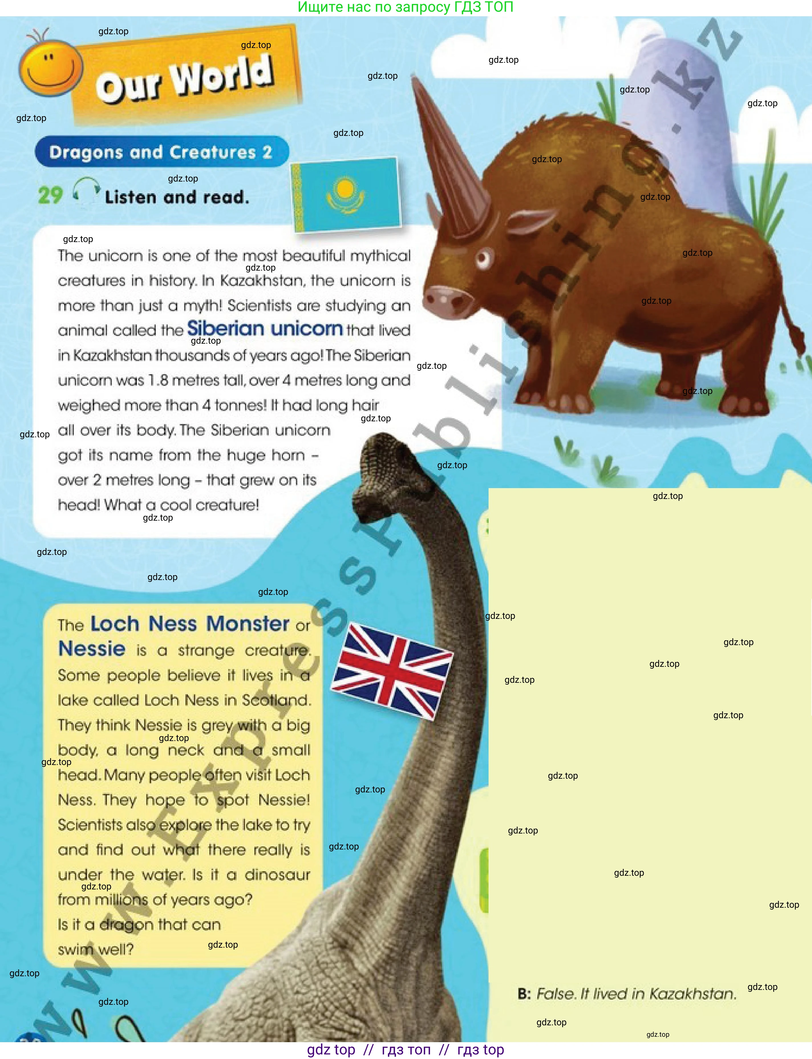 Английский язык (english), 4 класс Учебник (Pupil's book), авторы: Дули Дженни (Dooley Jenny), Оби Боб (Obee Bob), Мухамеджанова Наталья (Mukhamedjanova Natalya), издательство Express Publishing, Алматы, 2019, страница 30, номер 29, Условие