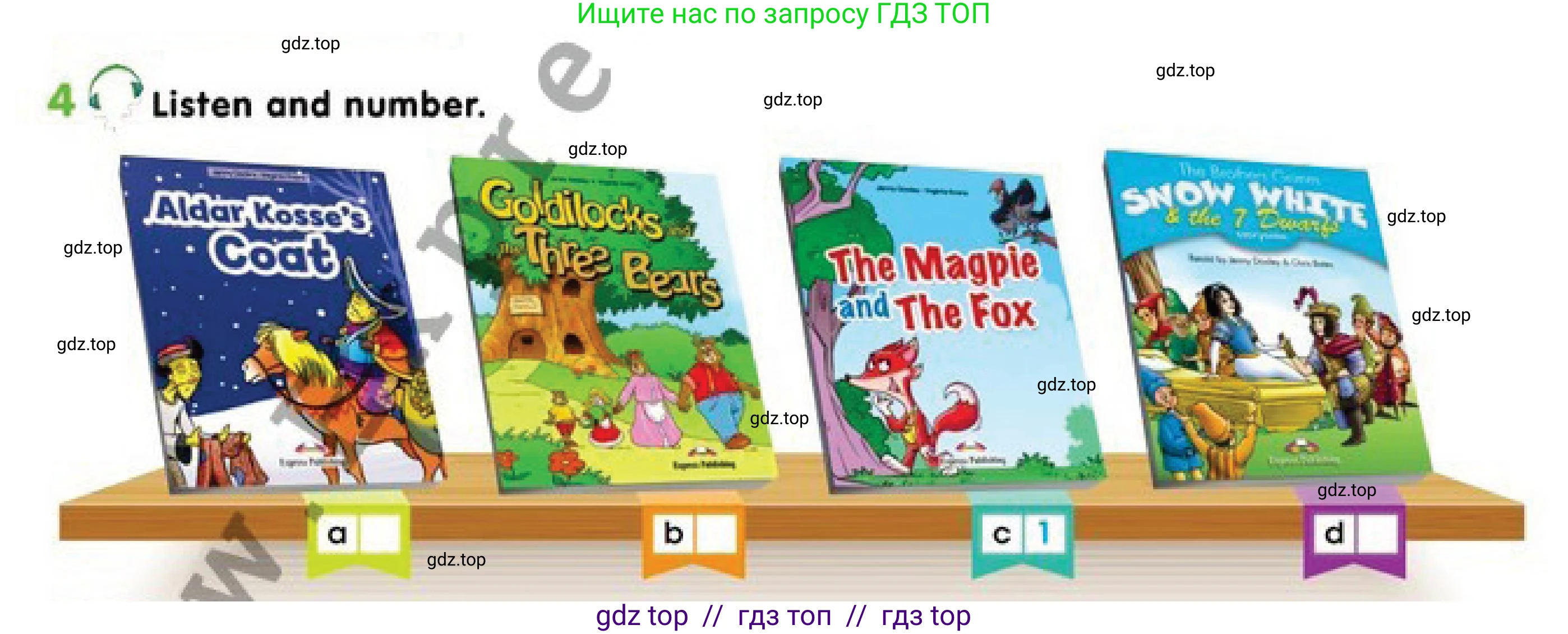 Английский язык (english), 4 класс Учебник (Pupil's book), авторы: Дули Дженни (Dooley Jenny), Оби Боб (Obee Bob), Мухамеджанова Наталья (Mukhamedjanova Natalya), издательство Express Publishing, Алматы, 2019, страница 19, номер 4, Условие