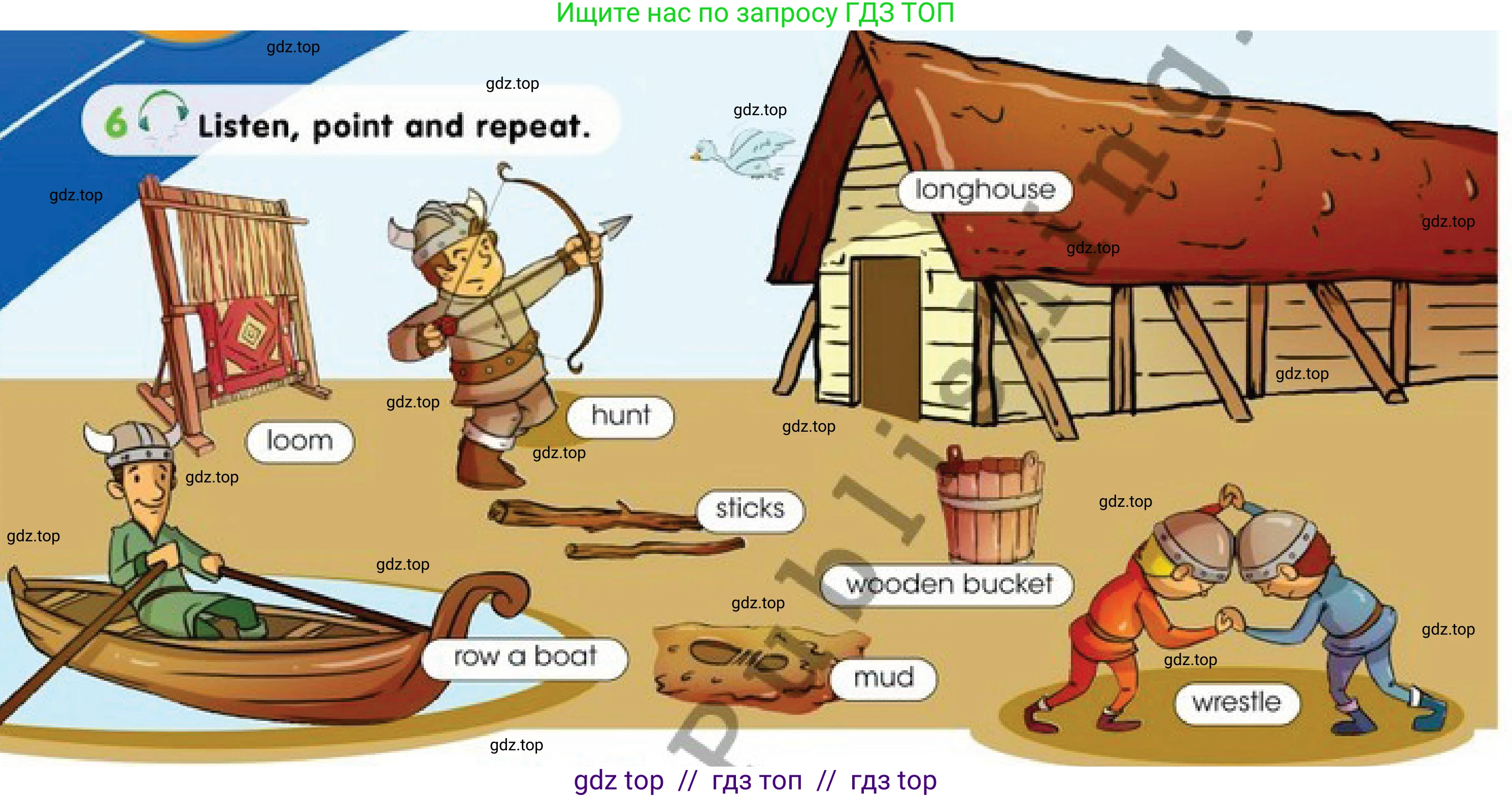 Английский язык (english), 4 класс Учебник (Pupil's book), авторы: Дули Дженни (Dooley Jenny), Оби Боб (Obee Bob), Мухамеджанова Наталья (Mukhamedjanova Natalya), издательство Express Publishing, Алматы, 2019, страница 20, номер 6, Условие