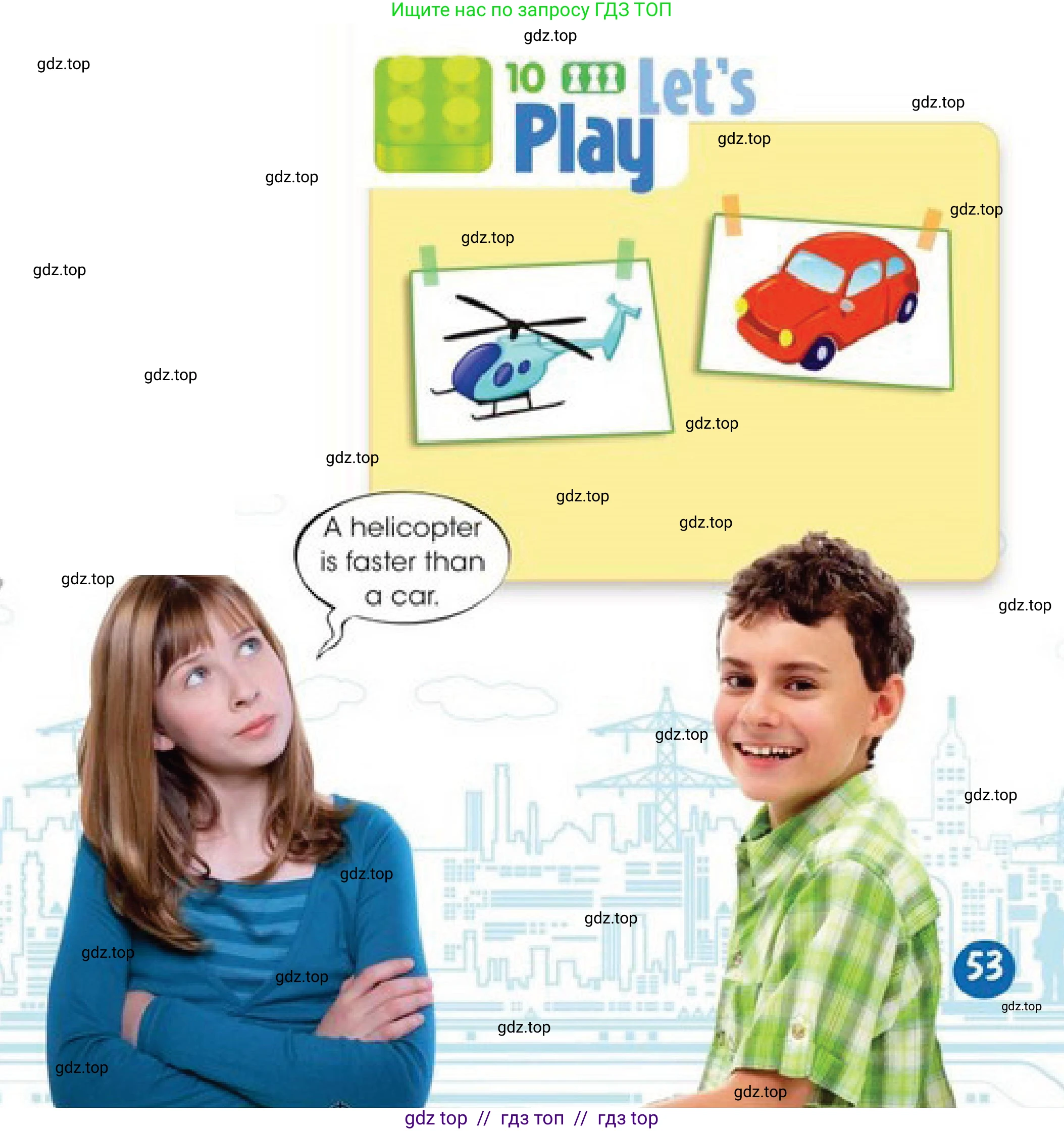 Английский язык (english), 4 класс Учебник (Pupil's book), авторы: Дули Дженни (Dooley Jenny), Оби Боб (Obee Bob), Мухамеджанова Наталья (Mukhamedjanova Natalya), издательство Express Publishing, Алматы, 2019, страница 53, номер 10, Условие