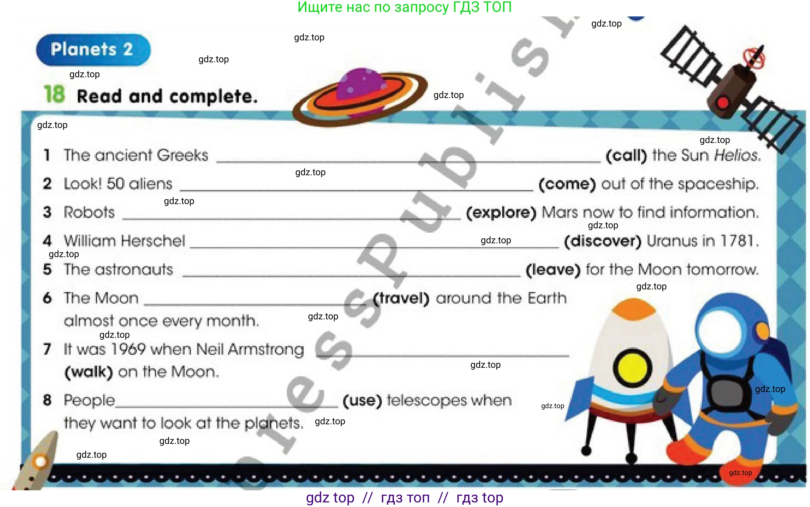 Английский язык (english), 4 класс Учебник (Pupil's book), авторы: Дули Дженни (Dooley Jenny), Оби Боб (Obee Bob), Мухамеджанова Наталья (Mukhamedjanova Natalya), издательство Express Publishing, Алматы, 2019, страница 107, номер 18, Условие