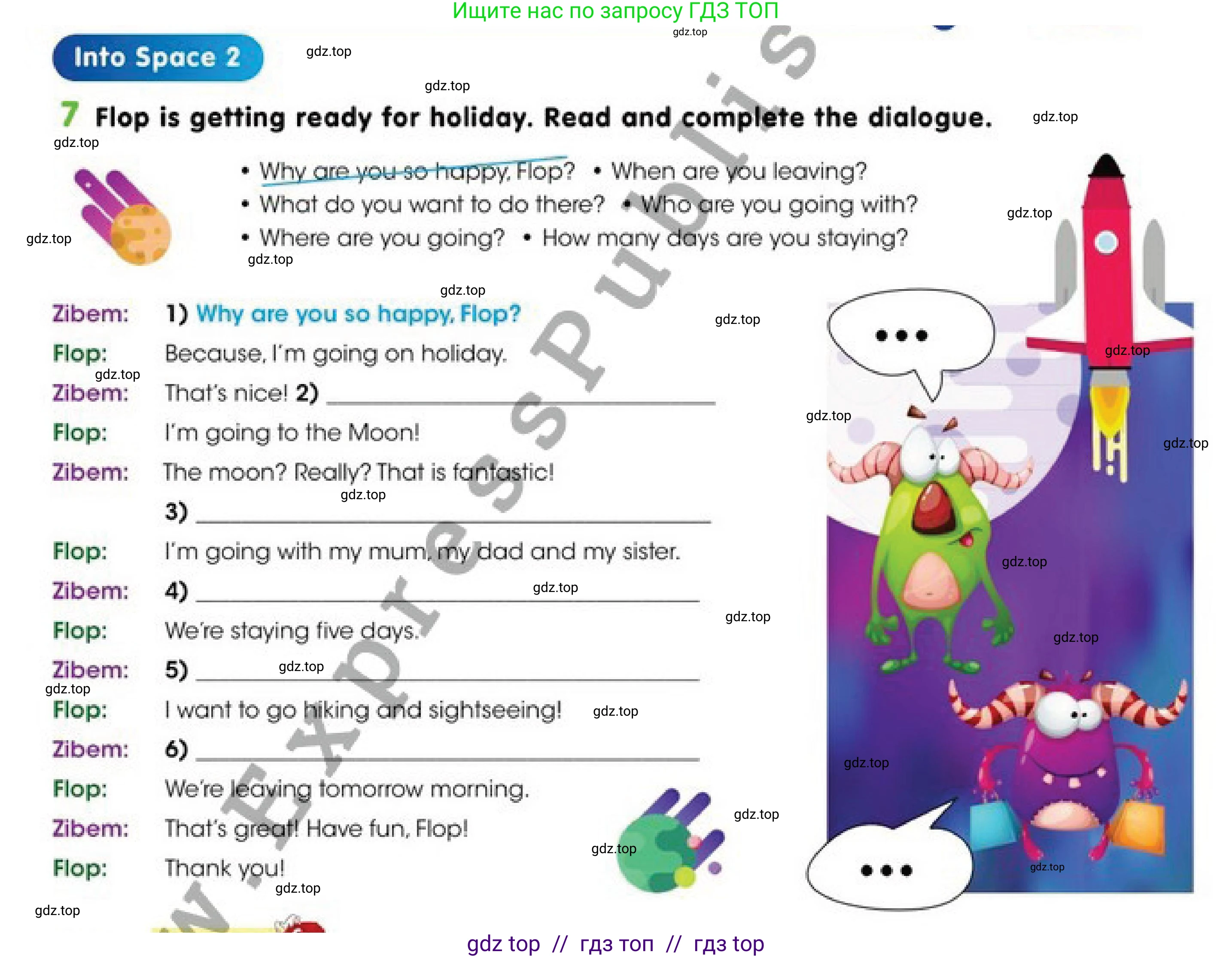 Английский язык (english), 4 класс Учебник (Pupil's book), авторы: Дули Дженни (Dooley Jenny), Оби Боб (Obee Bob), Мухамеджанова Наталья (Mukhamedjanova Natalya), издательство Express Publishing, Алматы, 2019, страница 103, номер 7, Условие