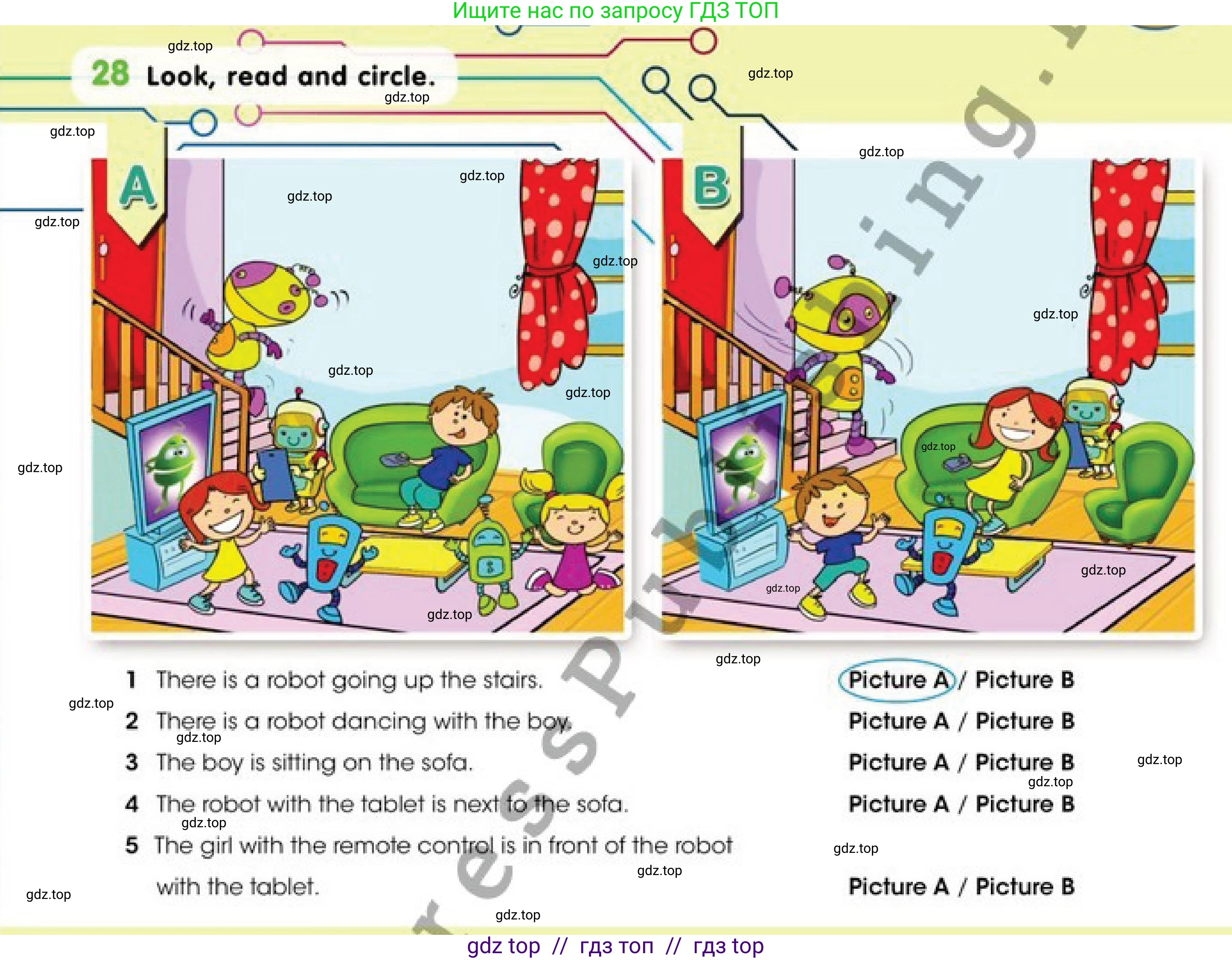 Английский язык (english), 4 класс Учебник (Pupil's book), авторы: Дули Дженни (Dooley Jenny), Оби Боб (Obee Bob), Мухамеджанова Наталья (Mukhamedjanova Natalya), издательство Express Publishing, Алматы, 2019, страница 125, номер 28, Условие