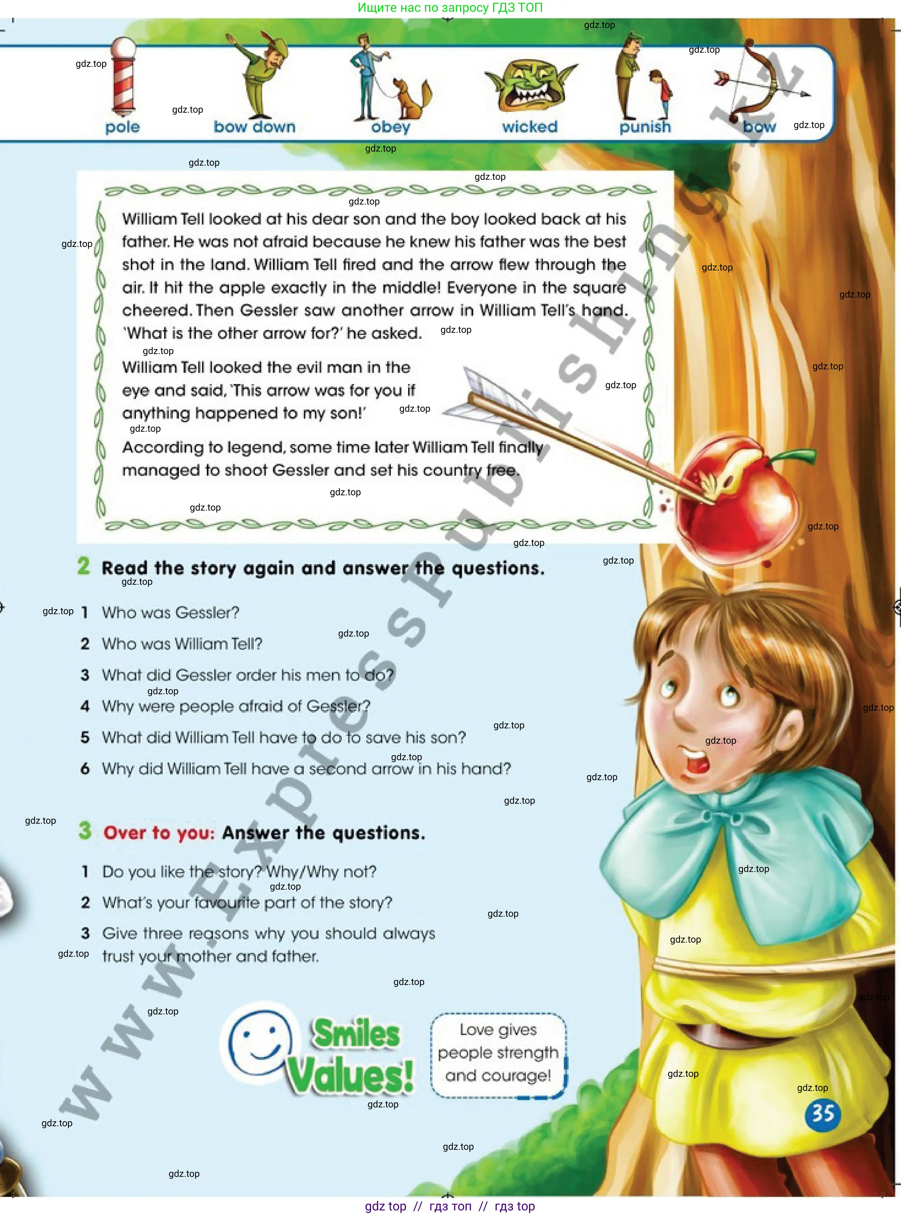 Английский язык (english), 4 класс Учебник (Pupil's book), авторы: Дули Дженни (Dooley Jenny), Оби Боб (Obee Bob), Мухамеджанова Наталья (Mukhamedjanova Natalya), издательство Express Publishing, Алматы, 2019, страница 35