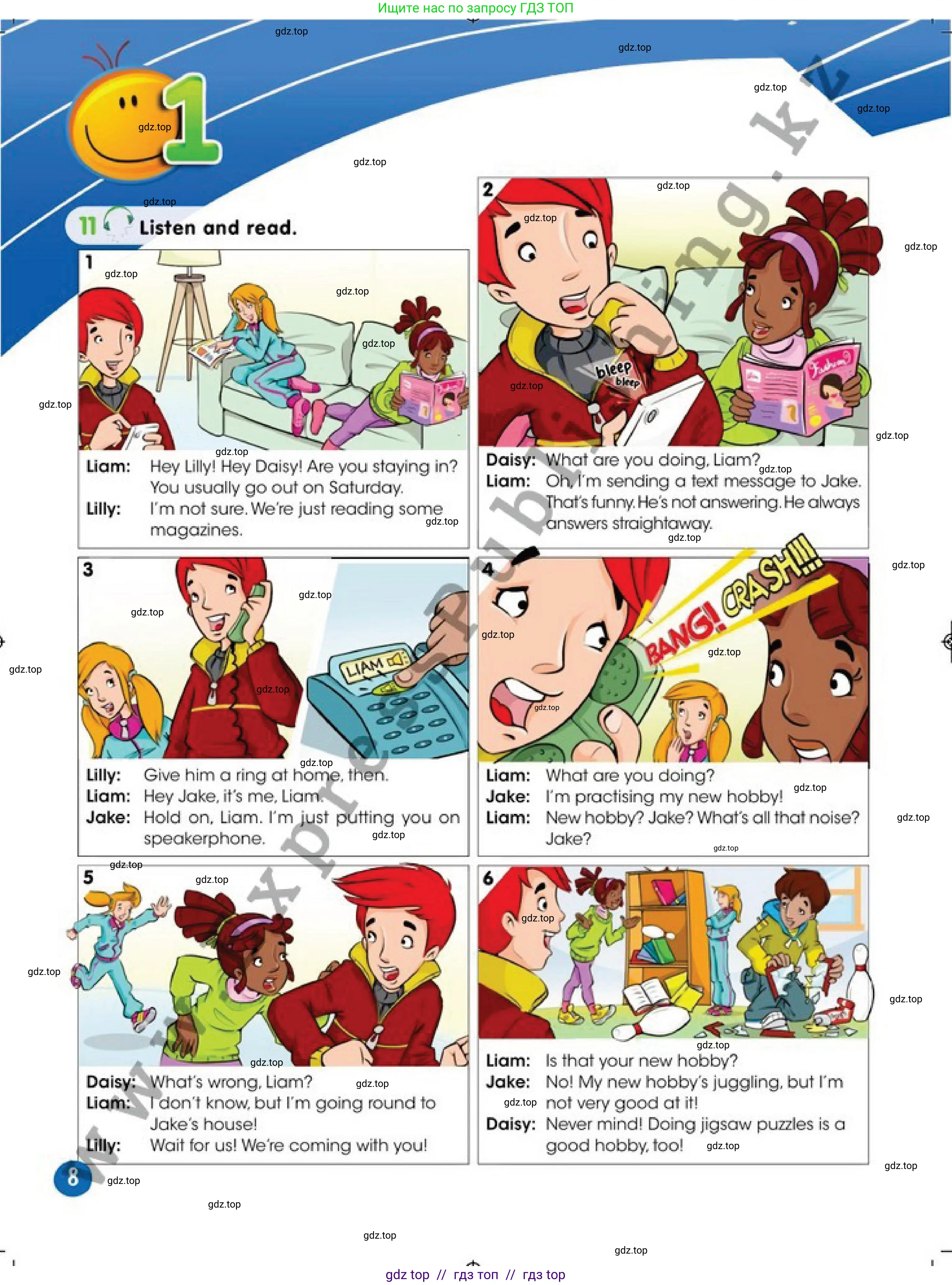 Английский язык (english), 4 класс Учебник (Pupil's book), авторы: Дули Дженни (Dooley Jenny), Оби Боб (Obee Bob), Мухамеджанова Наталья (Mukhamedjanova Natalya), издательство Express Publishing, Алматы, 2019, страница 8