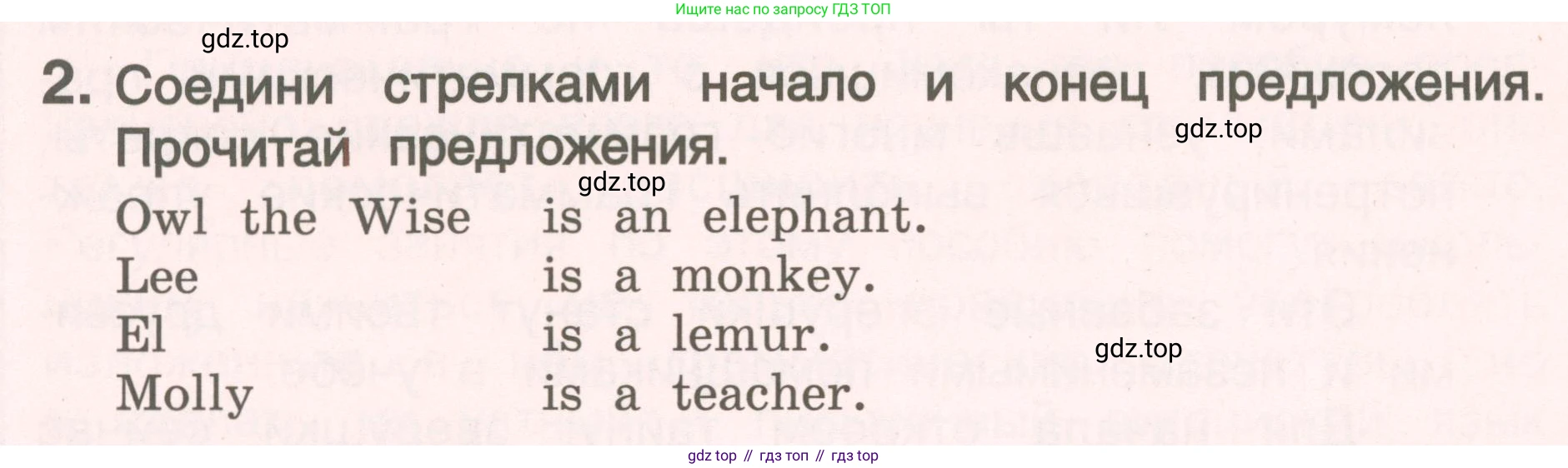 ГДЗ Английский язык (english), 4 класс Пособие по грамматике (grammar companion), авторы: Комарова Юлия Александровна, Малова Ольга Вадимовна (Malova Olga), издательство Русское слово, Москва, 2023, сиреневого цвета, Часть ( Part) 1, страница 10, номер 2, Условие