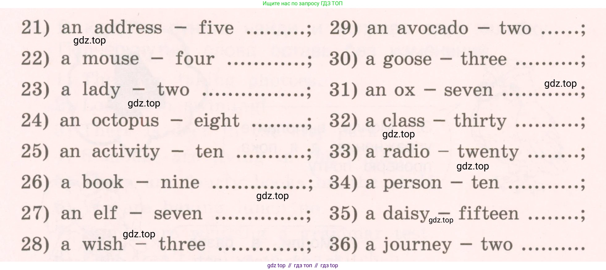 ГДЗ Английский язык (english), 4 класс Пособие по грамматике (grammar companion), авторы: Комарова Юлия Александровна, Малова Ольга Вадимовна (Malova Olga), издательство Русское слово, Москва, 2023, сиреневого цвета, Часть ( Part) 1, страница 93, номер 1, Условие (продолжение 2)