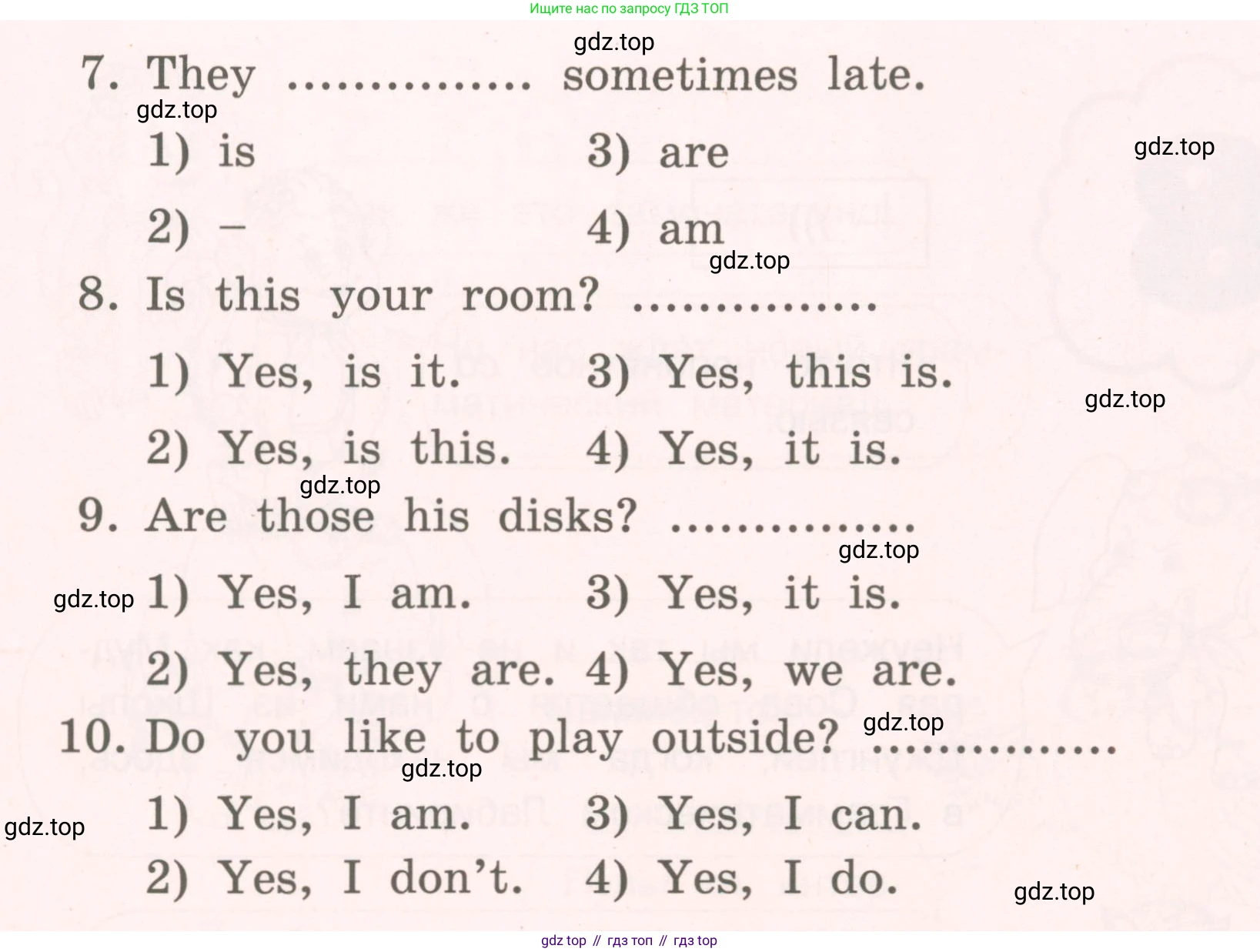 ГДЗ Английский язык (english), 4 класс Пособие по грамматике (grammar companion), авторы: Комарова Юлия Александровна, Малова Ольга Вадимовна (Malova Olga), издательство Русское слово, Москва, 2023, сиреневого цвета, Часть ( Part) 2, страница 32, номер 2, Условие (продолжение 2)