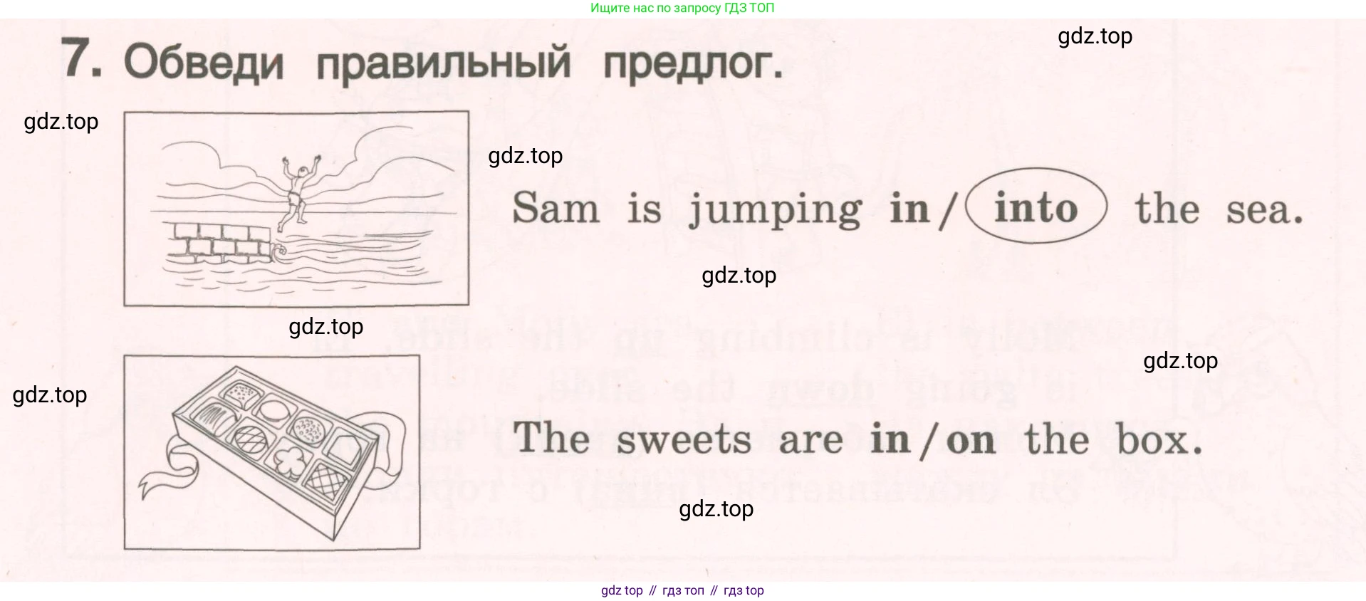 ГДЗ Английский язык (english), 4 класс Пособие по грамматике (grammar companion), авторы: Комарова Юлия Александровна, Малова Ольга Вадимовна (Malova Olga), издательство Русское слово, Москва, 2023, сиреневого цвета, Часть ( Part) 2, страница 48, номер 7, Условие