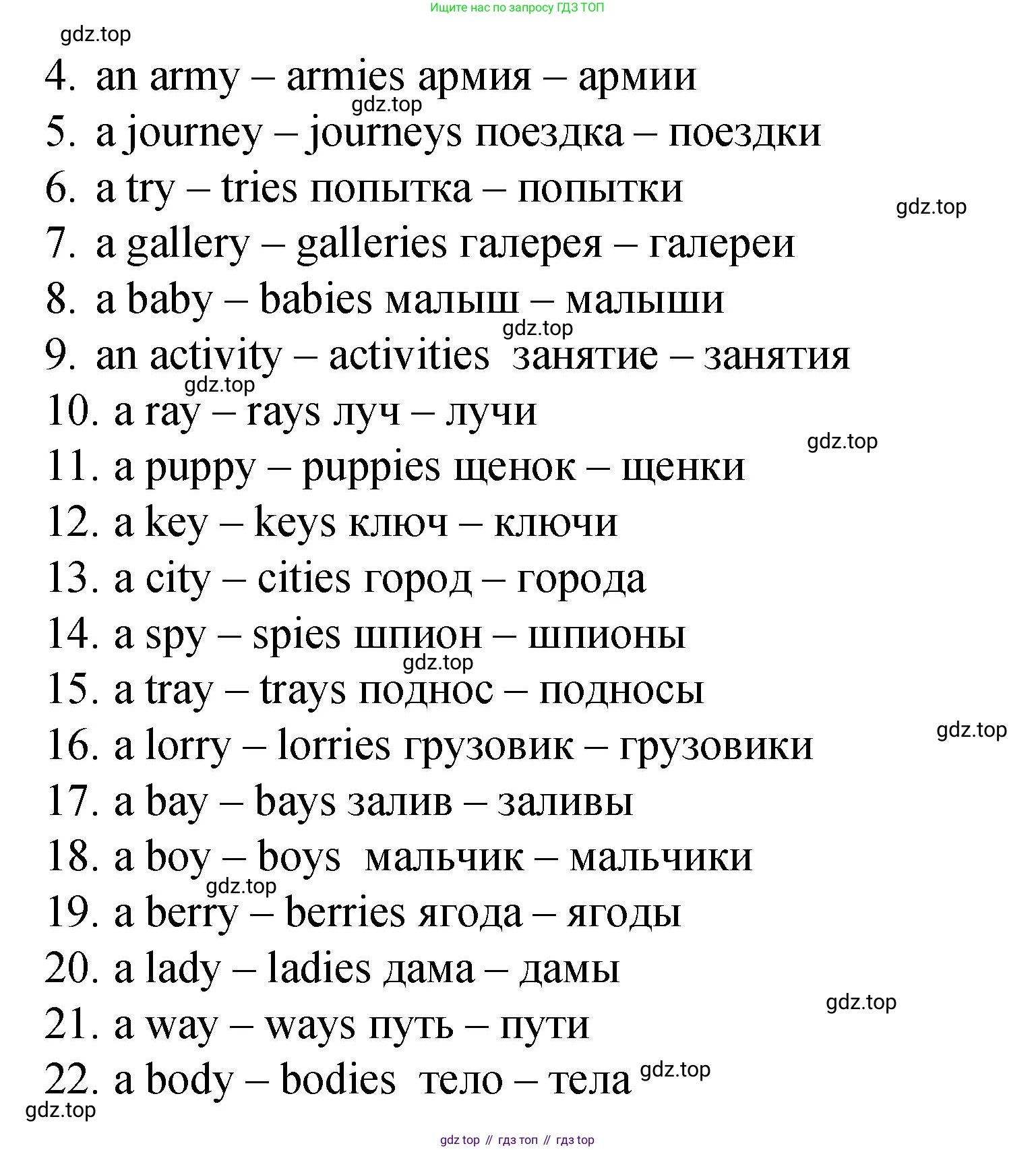 ГДЗ Английский язык (english), 4 класс Пособие по грамматике (grammar companion), авторы: Комарова Юлия Александровна, Малова Ольга Вадимовна (Malova Olga), издательство Русское слово, Москва, 2023, сиреневого цвета, Часть ( Part) 1, страница 68, номер 4, Решение (продолжение 2)