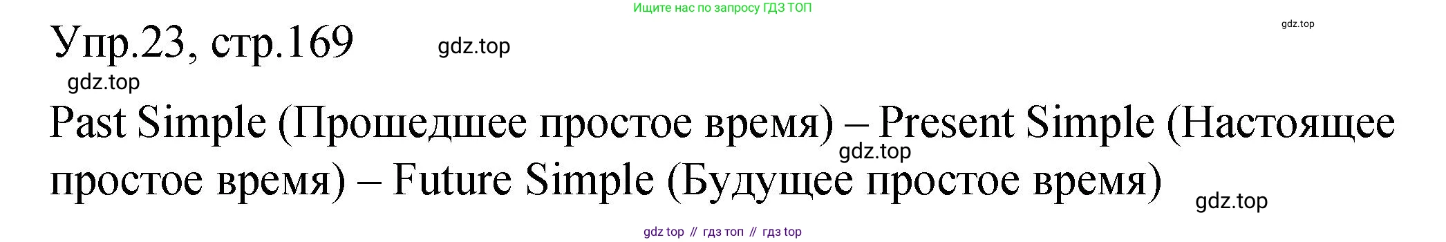 ГДЗ Английский язык (english), 4 класс Пособие по грамматике (grammar companion), авторы: Комарова Юлия Александровна, Малова Ольга Вадимовна (Malova Olga), издательство Русское слово, Москва, 2023, сиреневого цвета, Часть ( Part) 2, страница 169, номер 23, Решение