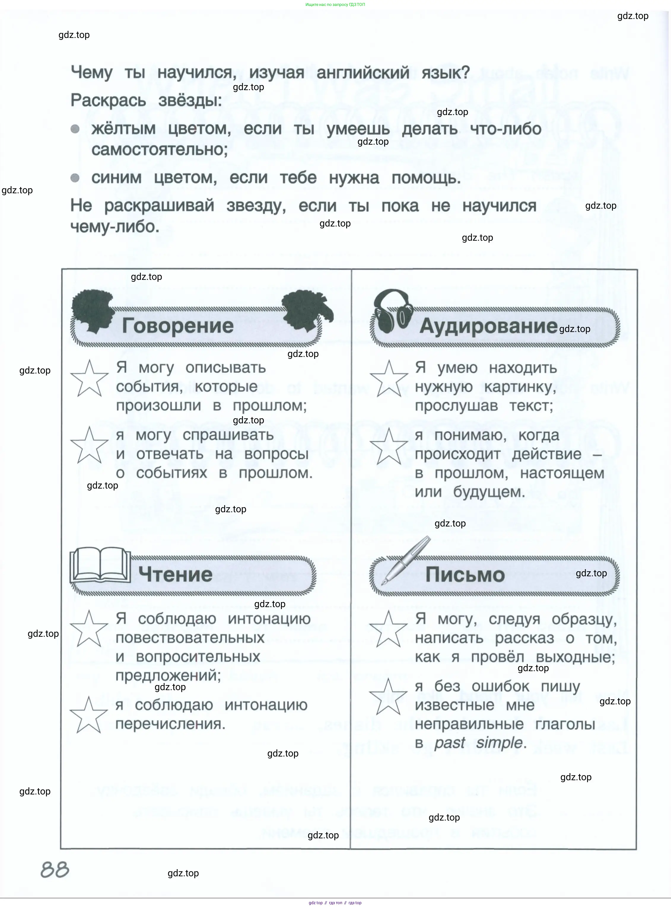 Английский язык (english), 4 класс рабочая тетрадь, авторы: Комарова Юлия Александровна, Ларионова Ирина Владимировна, издательство Русское слово, Москва, 2022, розового цвета, страница 88