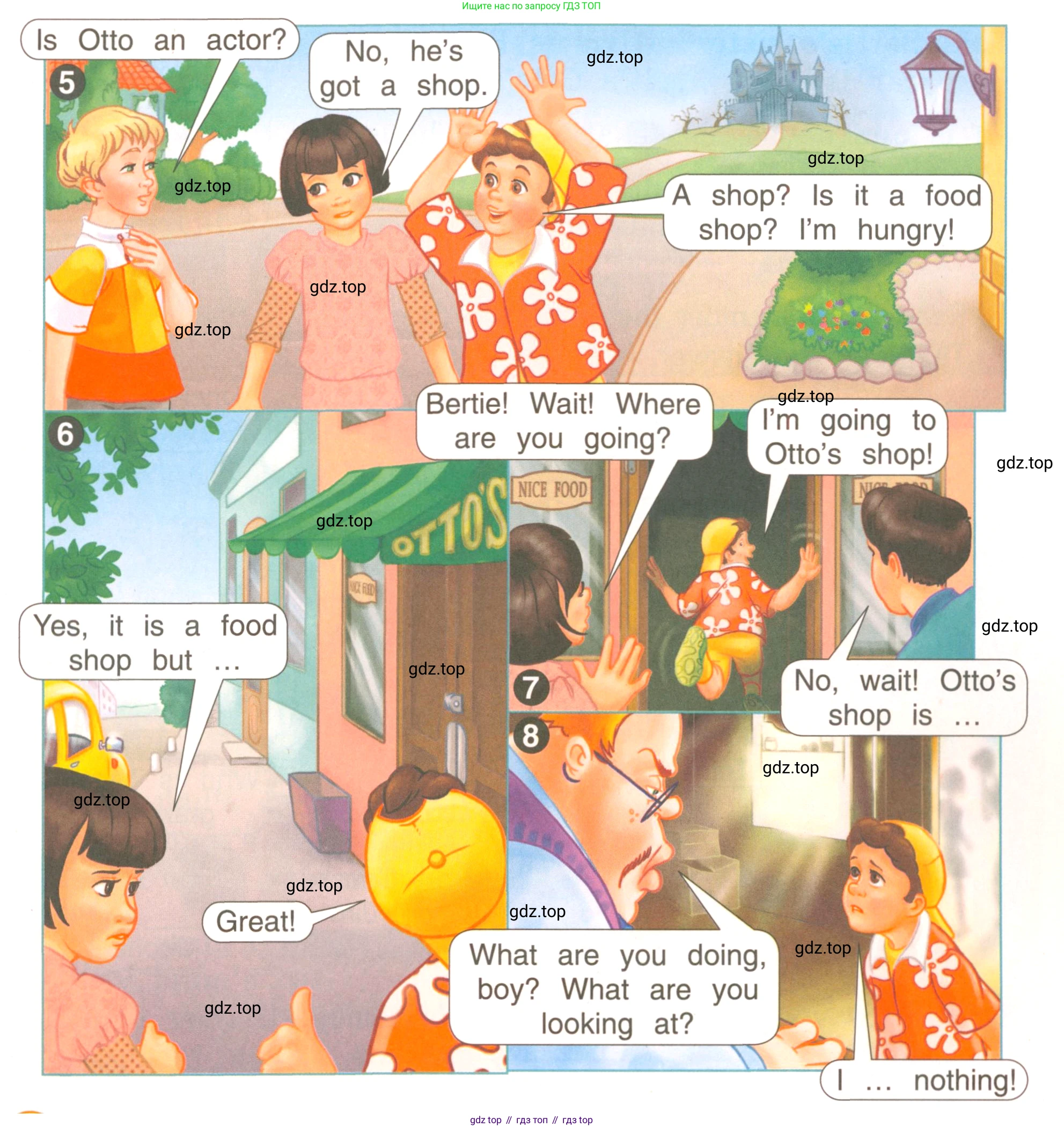 ГДЗ Английский язык (english), 4 класс Учебник, авторы: Комарова Юлия Александровна, Ларионова Ирина Владимировна, издательство Русское слово, Москва, 2022, белого цвета, страница 36, номер 5, Условие (продолжение 2)